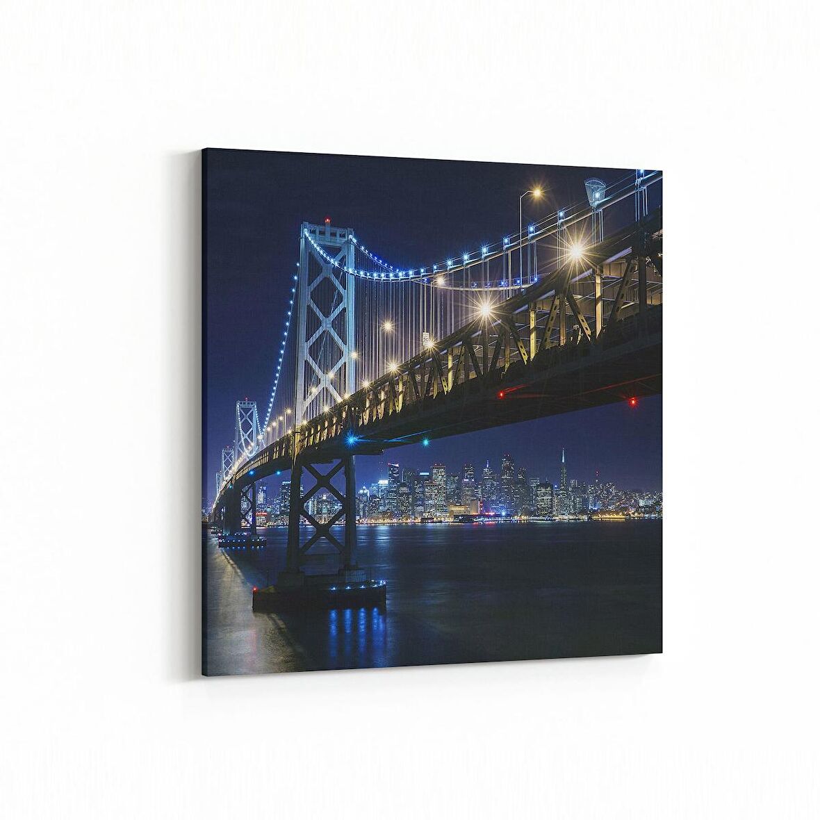 Olla 18634K Yapı Görseli Kare Kanvas Tablo (Ölçü: 25X25)