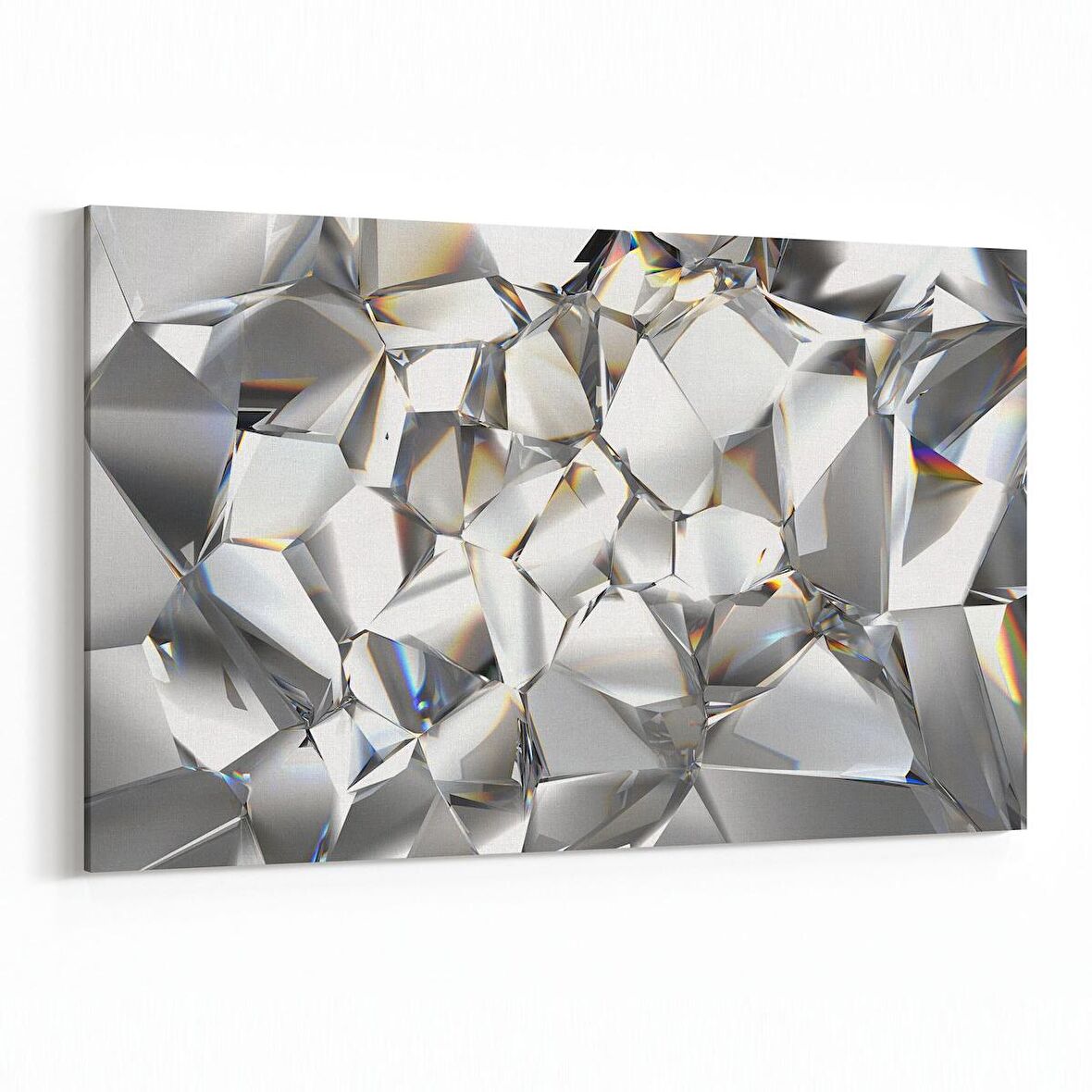 Olla 10086Y Abstract Görsel Yatay Kanvas Tablo (Ölçü: 70X50)