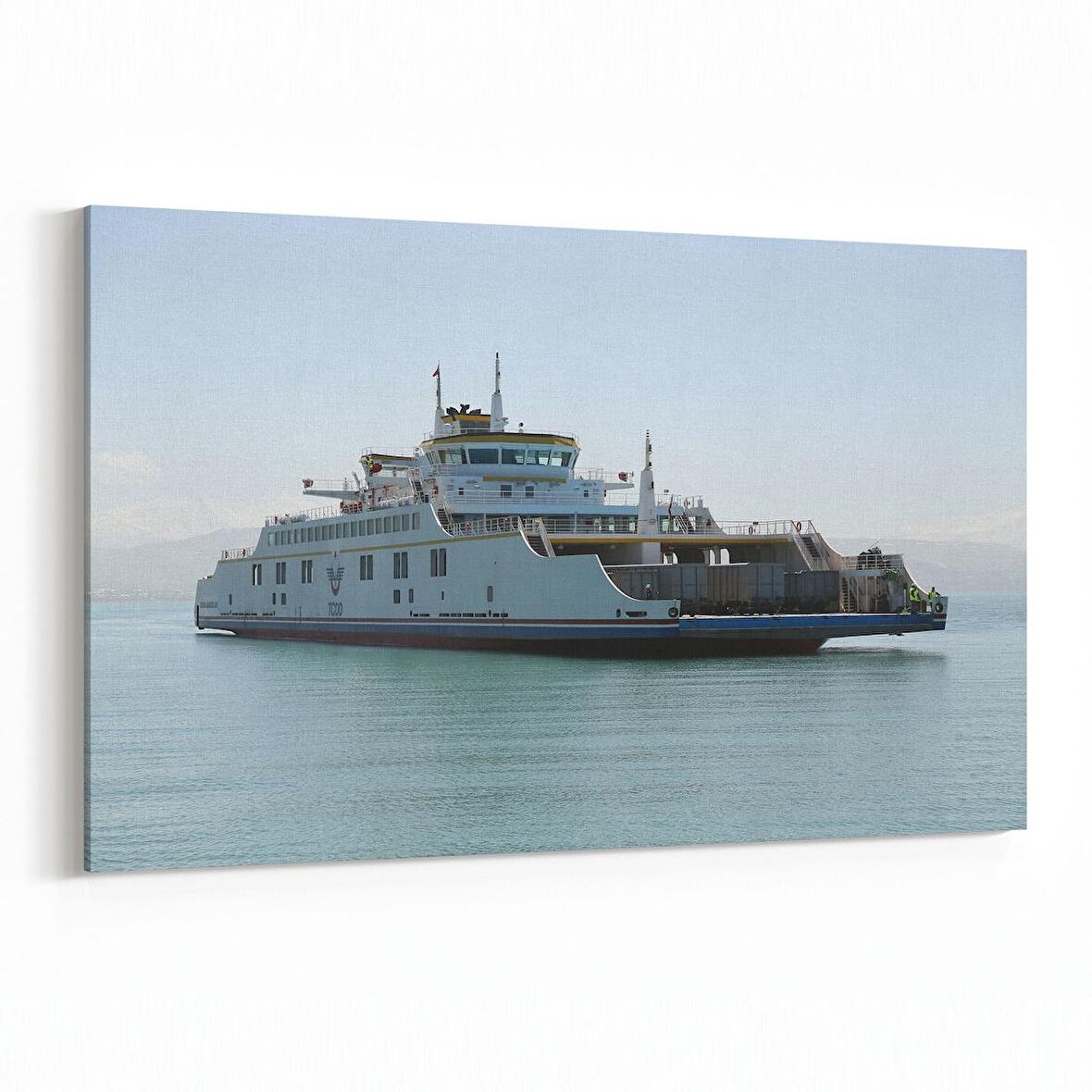 Olla 12220Y Araç Görseli Yatay Kanvas Tablo (Ölçü: 90X60)