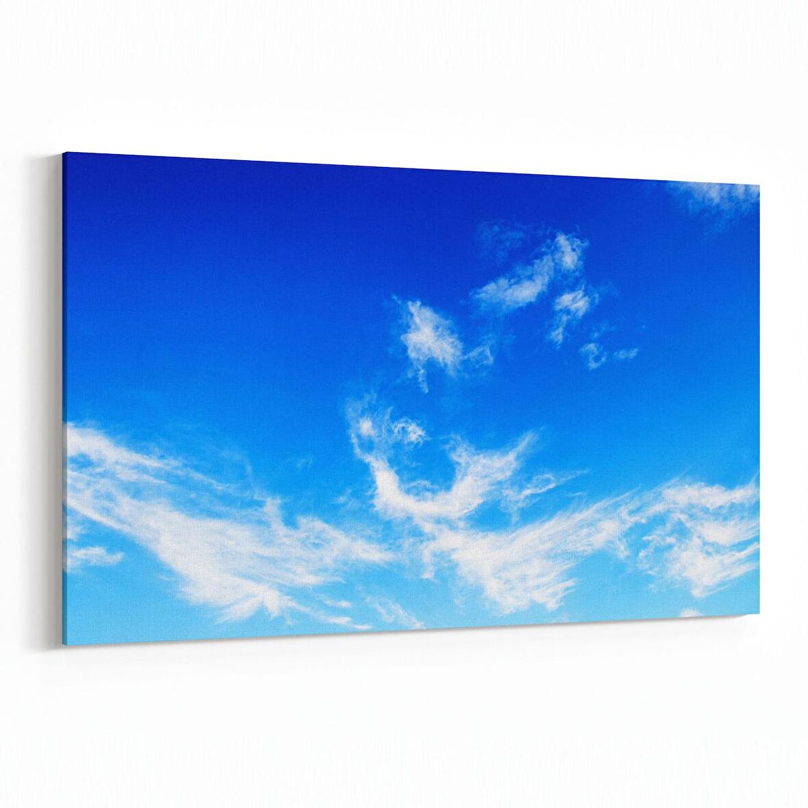 Olla 15693Y Gökyüzü Bulut Görseli  Yatay Kanvas Tablo (Ölçü: 150X100)