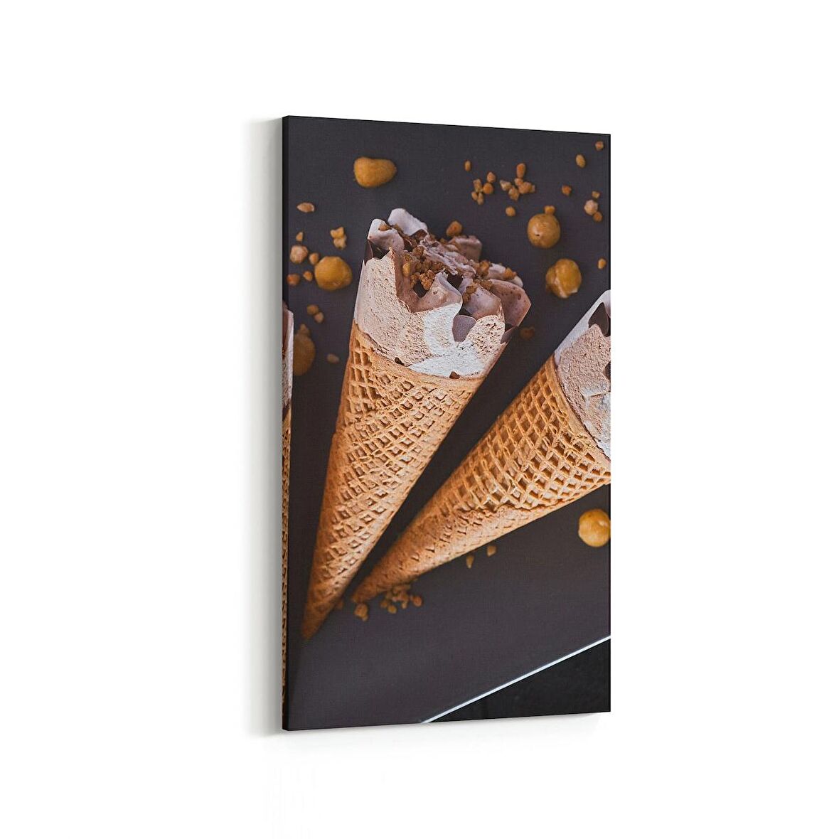 Olla 14990DD Gıda Görseli Dikey Dar Kanvas Tablo (Ölçü: 30X60)