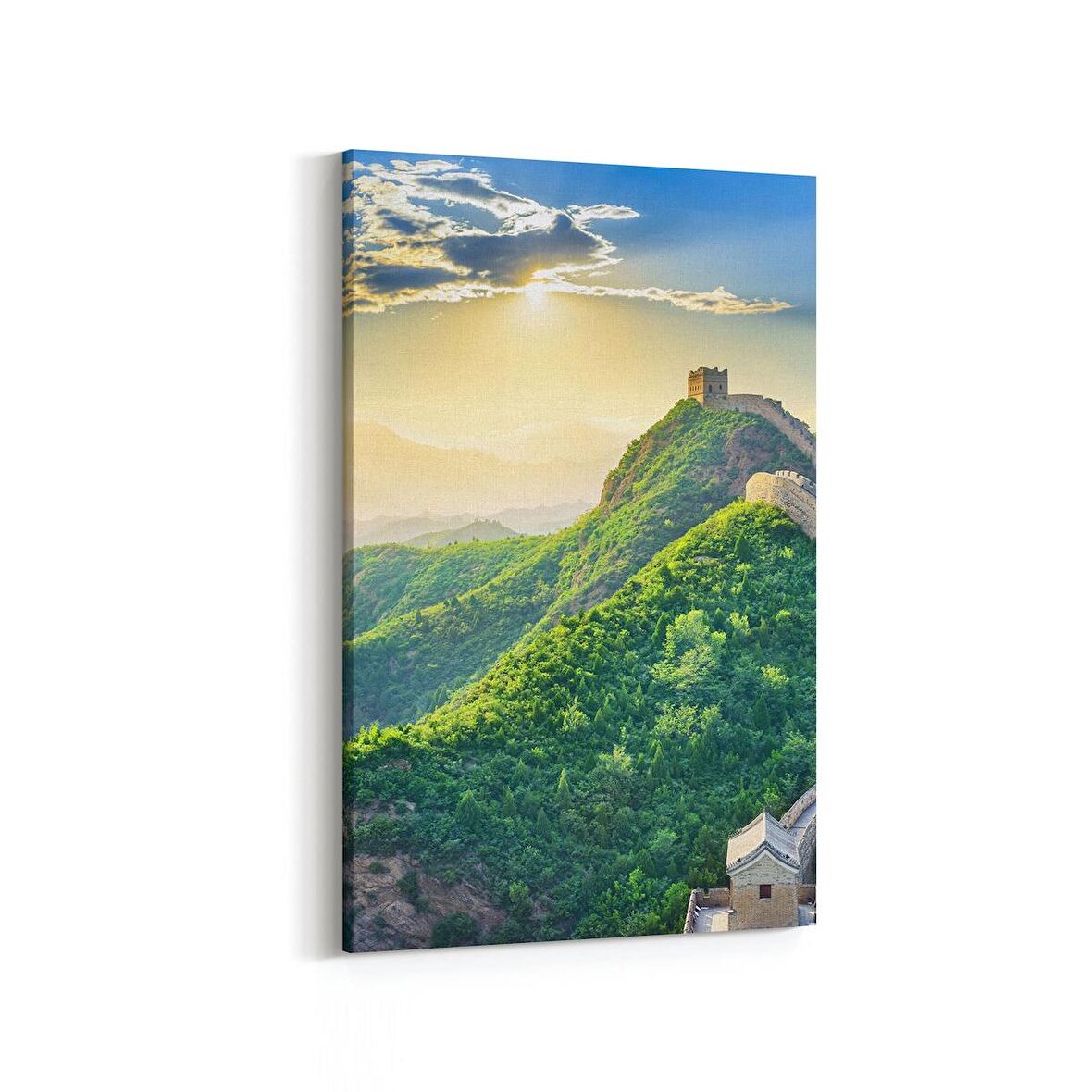 Olla 14050D Doğa / Manzara Görseli Dikey Kanvas Tablo (Ölçü: 80X120)