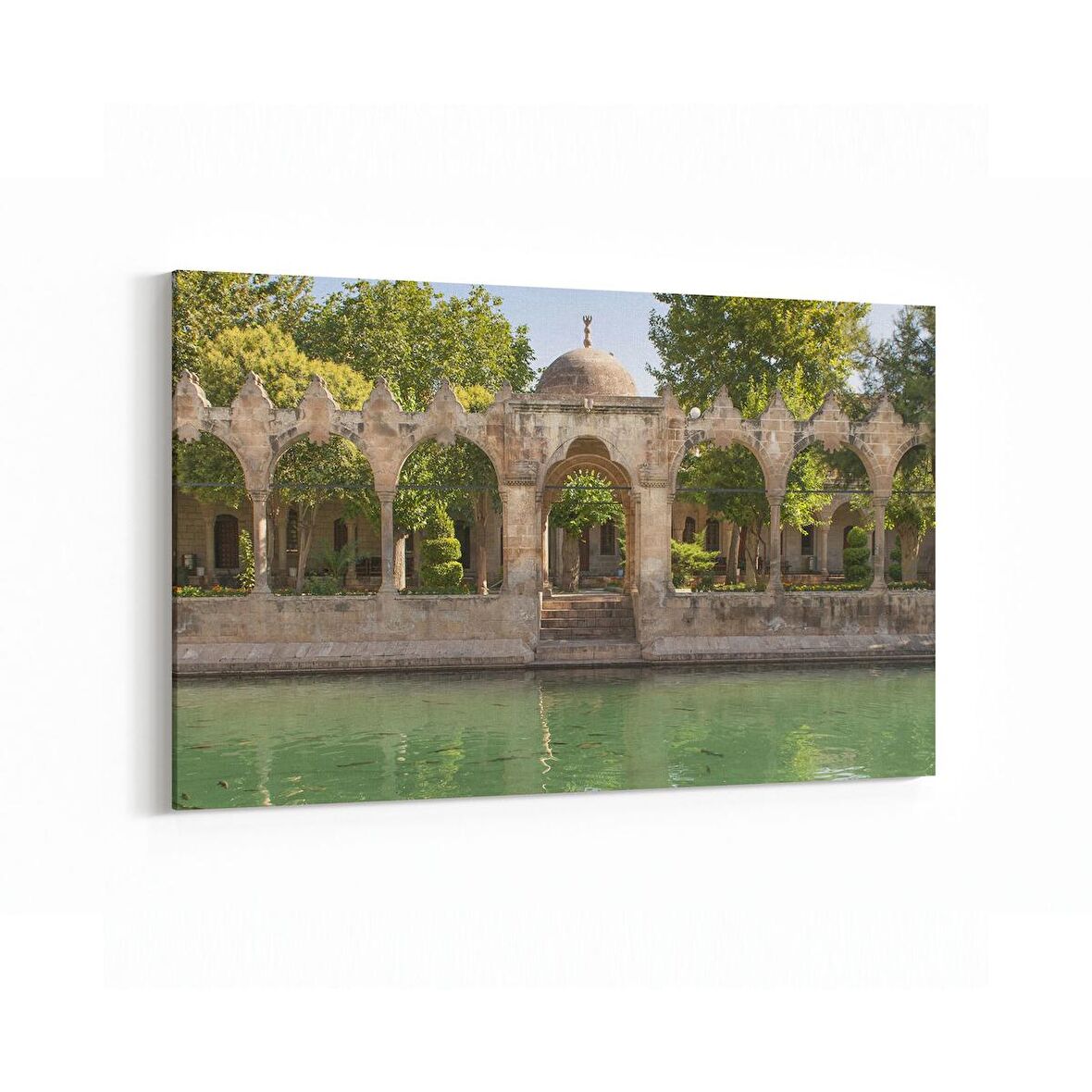 Olla 18655Y Yapı Görseli Yatay Kanvas Tablo (Ölçü: 45X30)