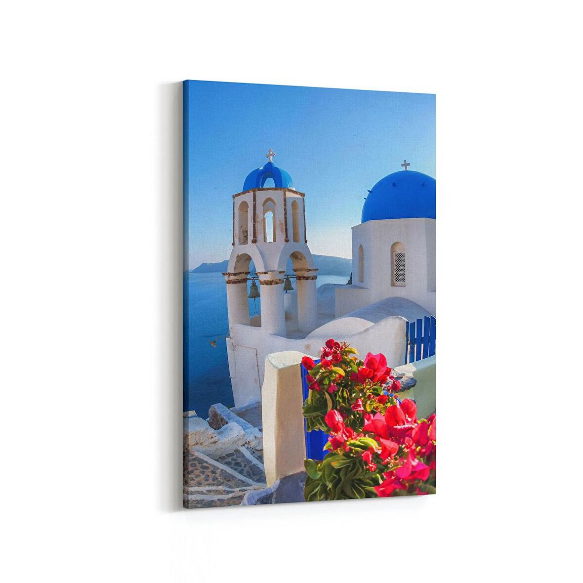 Olla 18459D Yapı Görseli Dikey Kanvas Tablo (Ölçü: 60X90)