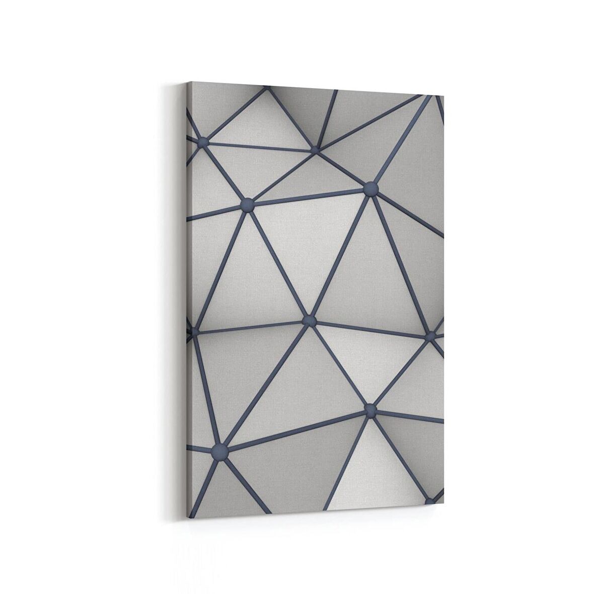 Olla 10163D Abstract Görsel Dikey Kanvas Tablo (Ölçü: 100X150)