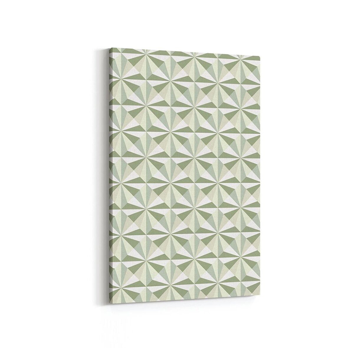 Olla 10037D Abstract 3 Boyut Görsel Dikey Kanvas Tablo (Ölçü: 20X30)