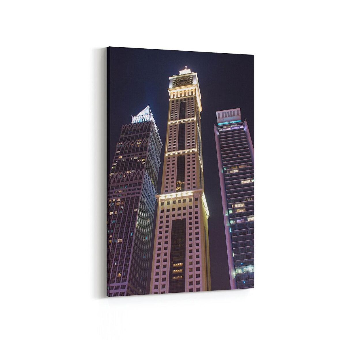 Olla 18265D Yapı Görseli Dikey Kanvas Tablo (Ölçü: 60X90)