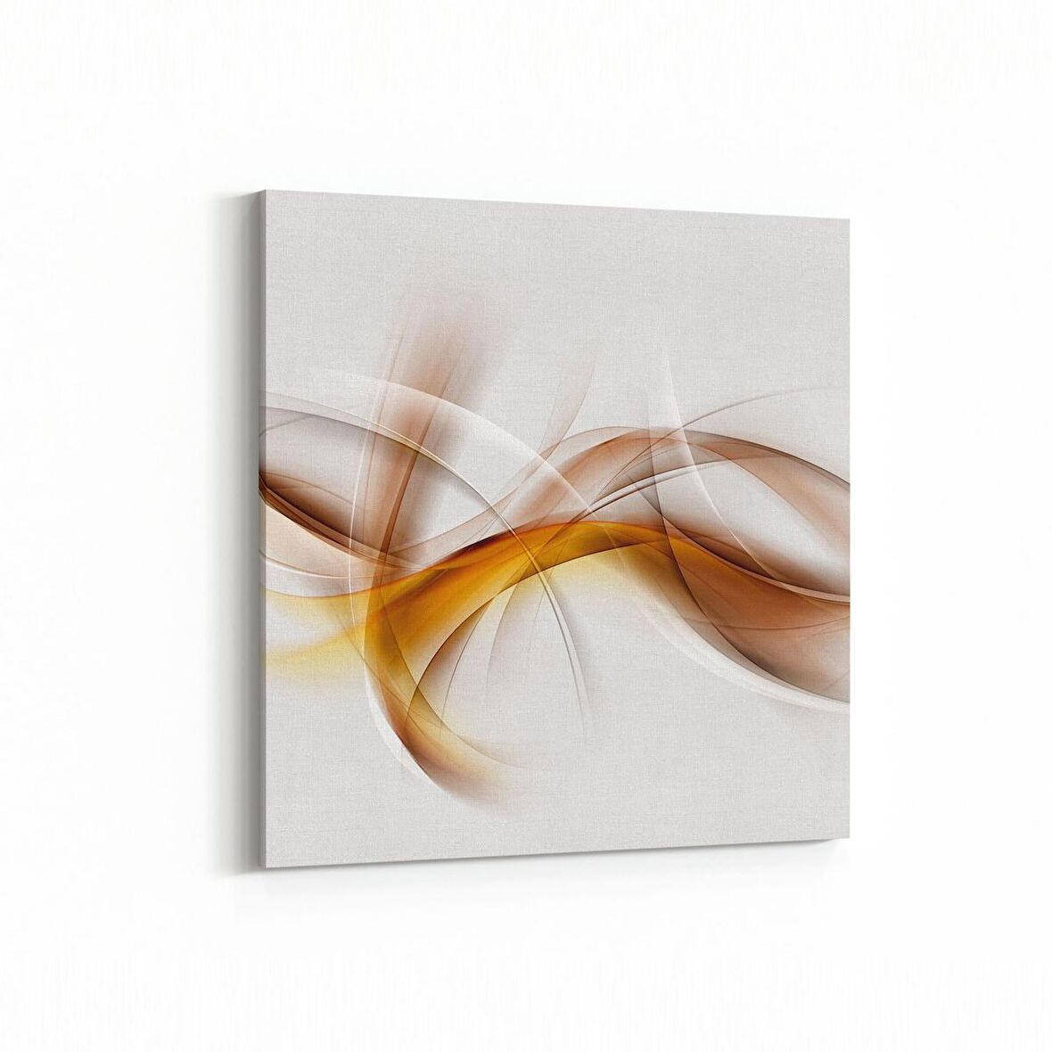 Olla 10145K Abstract Görsel Kare Kanvas Tablo (Ölçü: 60X60)