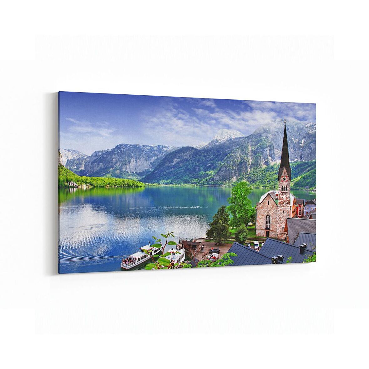 Olla 18125Y Yapı Görseli Yatay Kanvas Tablo (Ölçü: 45X30)