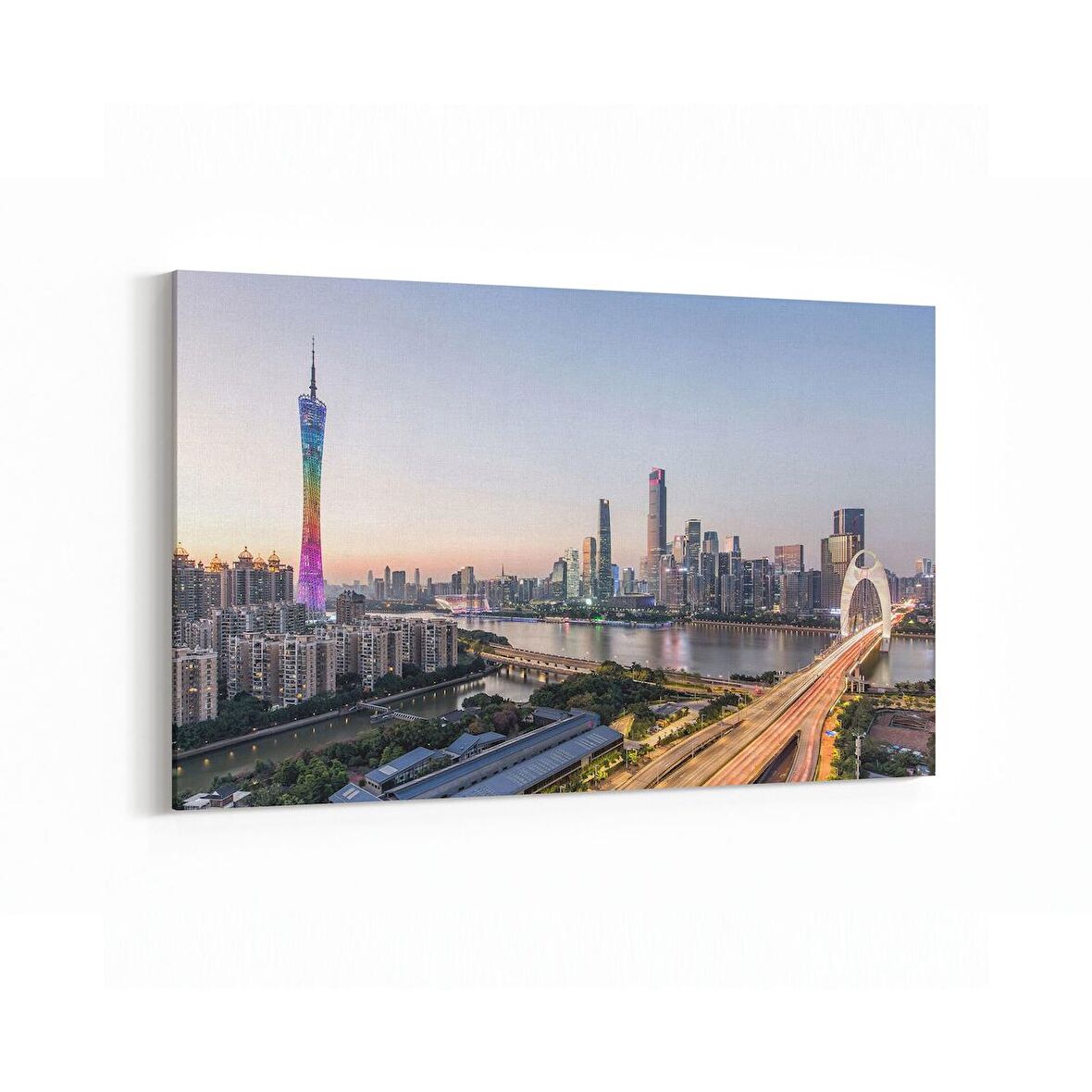 Olla 18762Y Yapı Görseli Yatay Kanvas Tablo (Ölçü: 90X60)