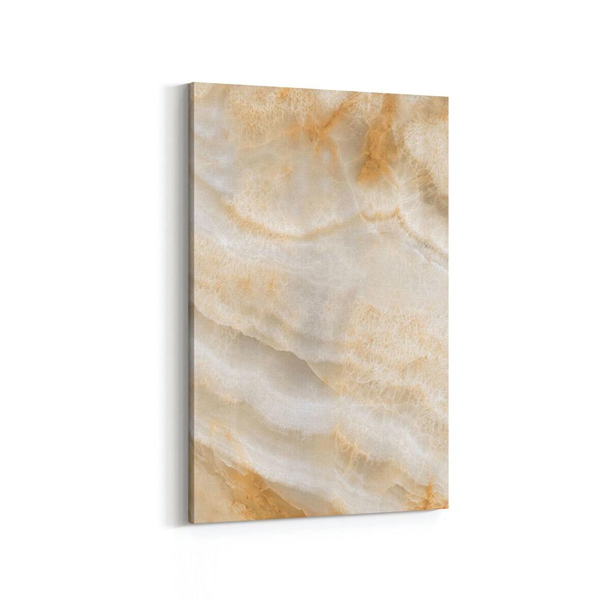 Olla 16690D Mermer Desen Görsel Dikey Kanvas Tablo (Ölçü: 80X120)