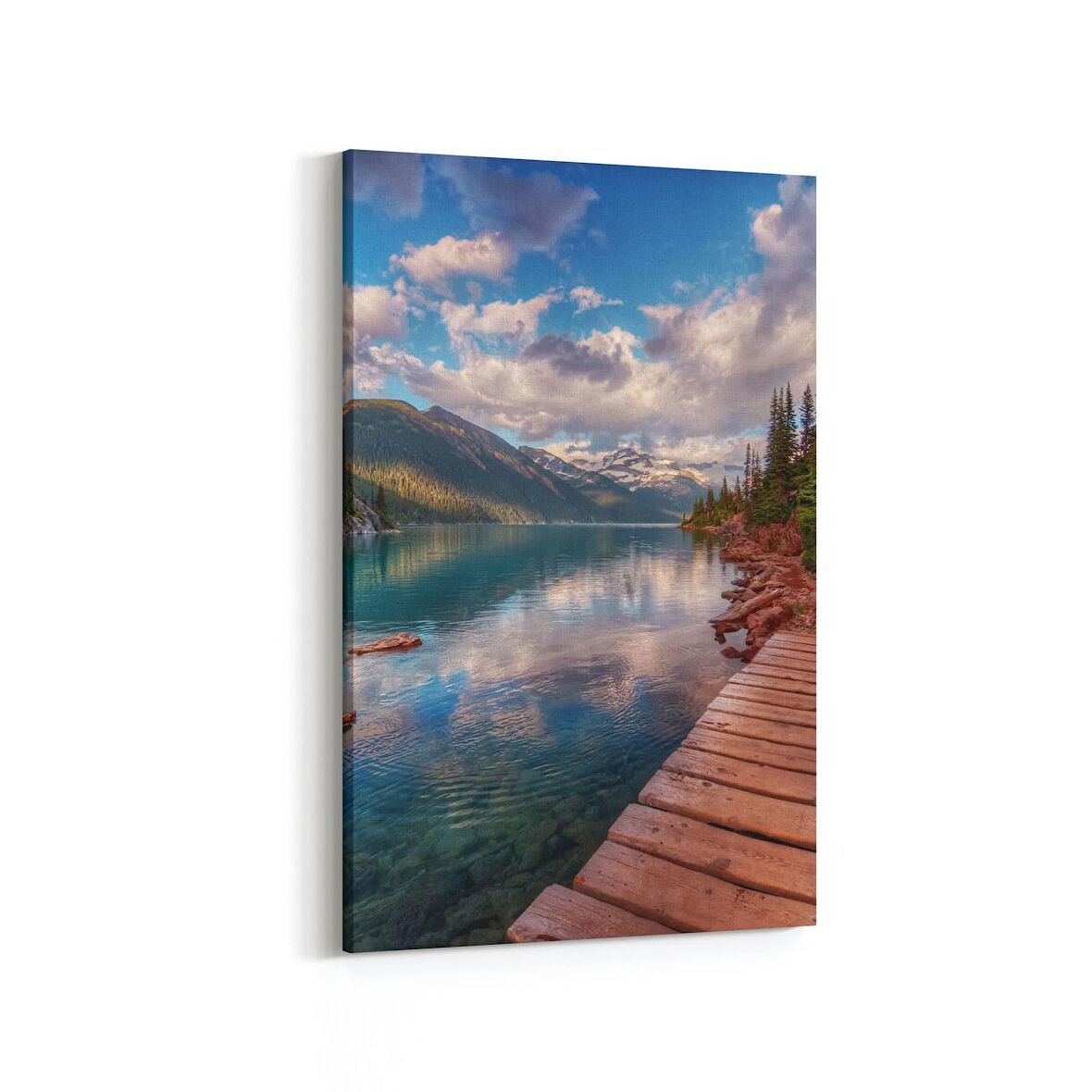 Olla 13795D Doğa / Manzara Görseli Dikey Kanvas Tablo (Ölçü: 60X90)