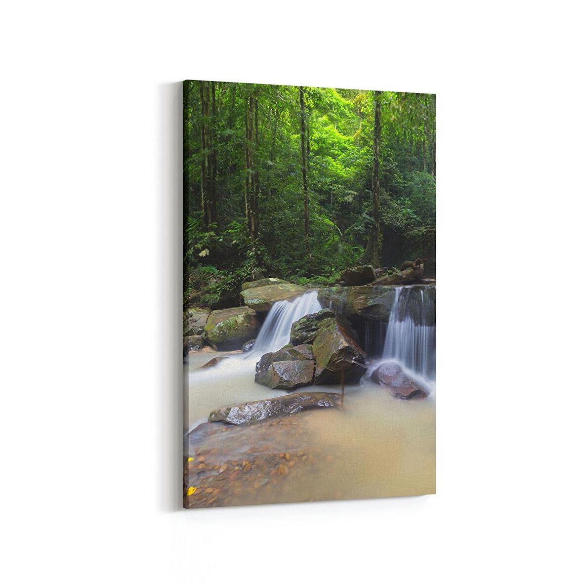 Olla 13779D Doğa / Manzara Görseli Dikey Kanvas Tablo (Ölçü: 100X150)