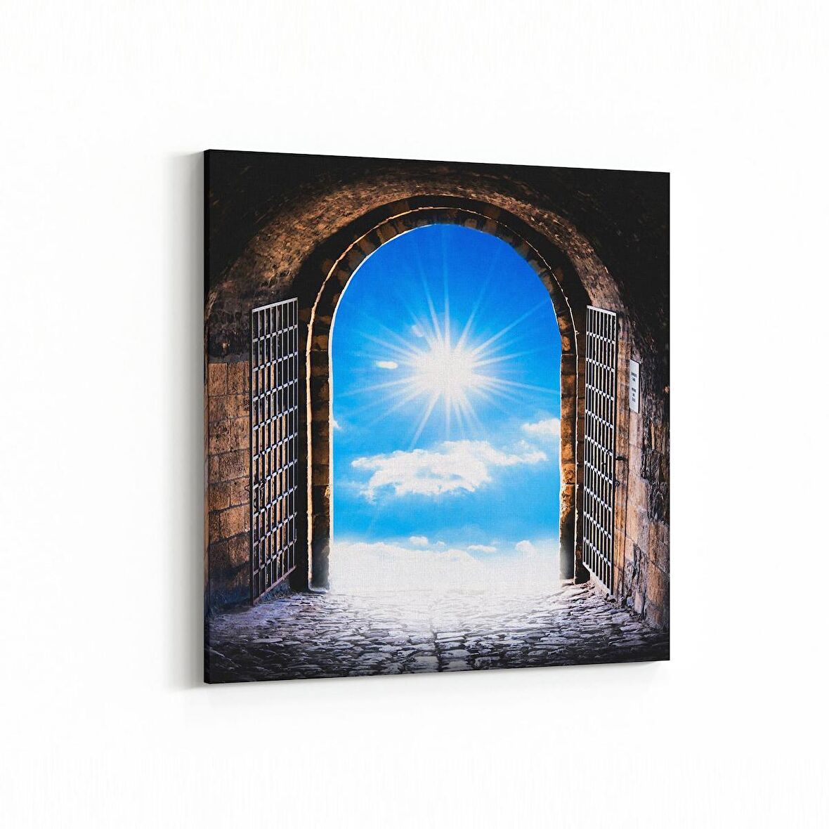 Olla 13611K Doğa / Manzara Görseli Kare Kanvas Tablo (Ölçü: 60X60)