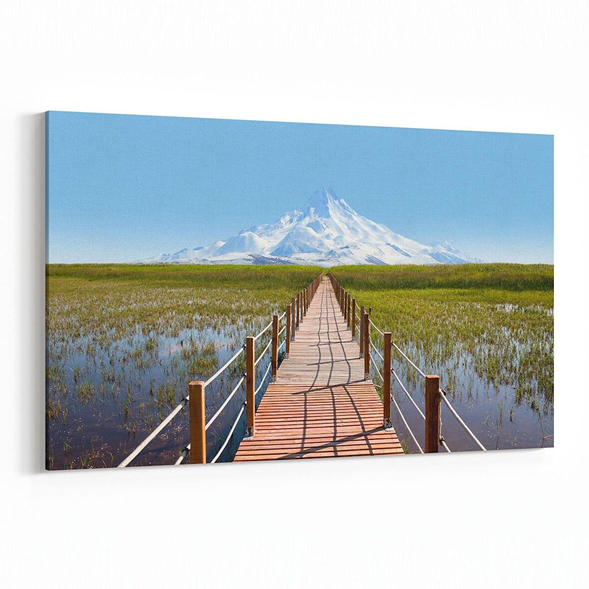 Olla 14158Y Doğa / Manzara Görseli Yatay Kanvas Tablo (Ölçü: 45X30)