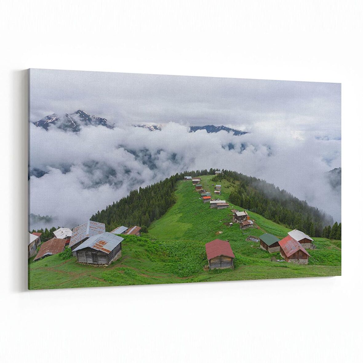 Olla 13483Y Doğa / Manzara Görseli Yatay Kanvas Tablo (Ölçü: 90X60)