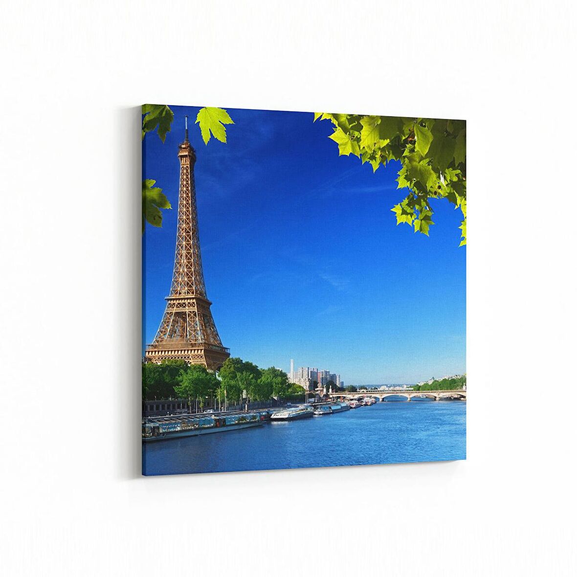 Olla 18050K Yapı Görseli Kare Kanvas Tablo (Ölçü: 25X25)