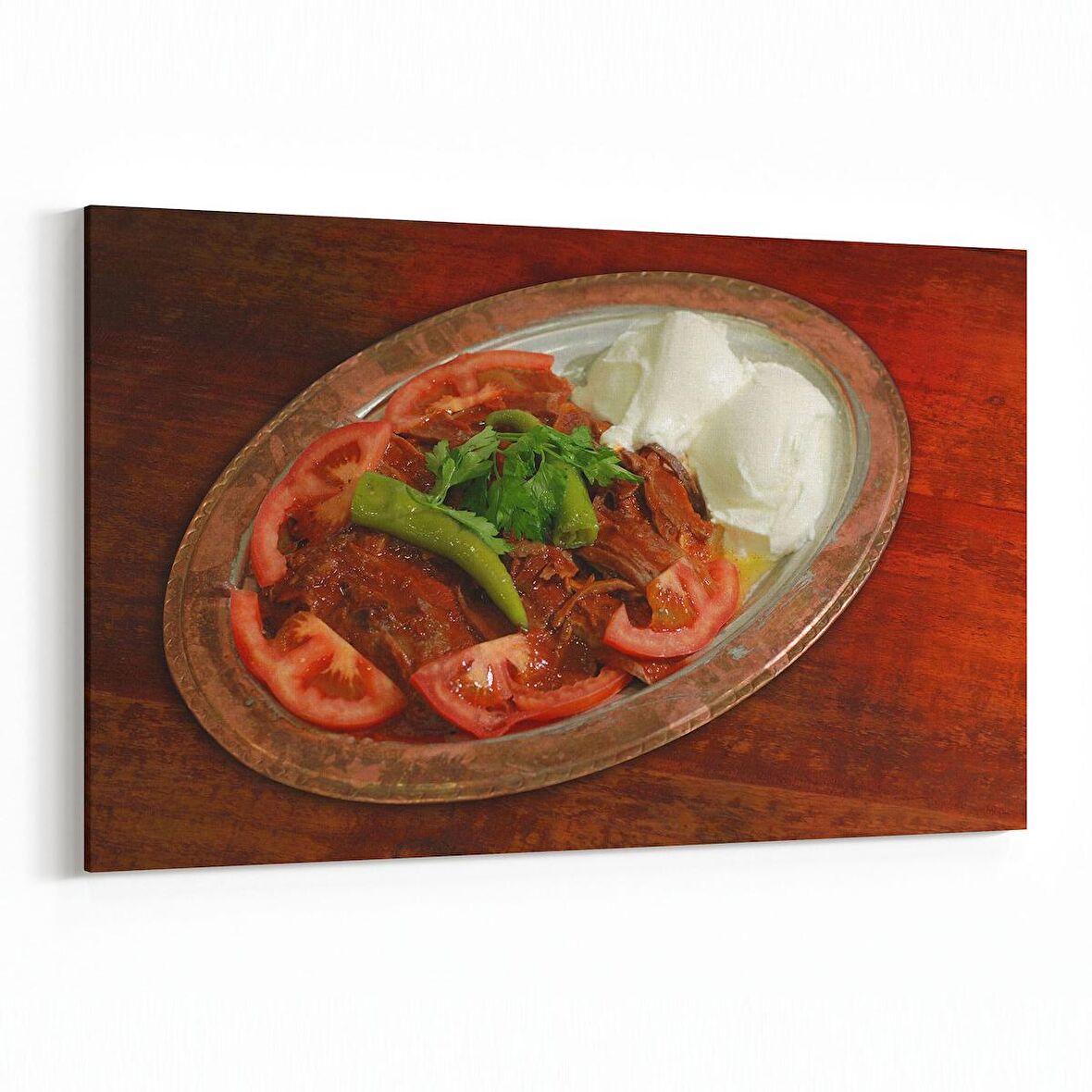 Olla 14966Y Gıda Görseli Yatay Kanvas Tablo (Ölçü: 150X100)