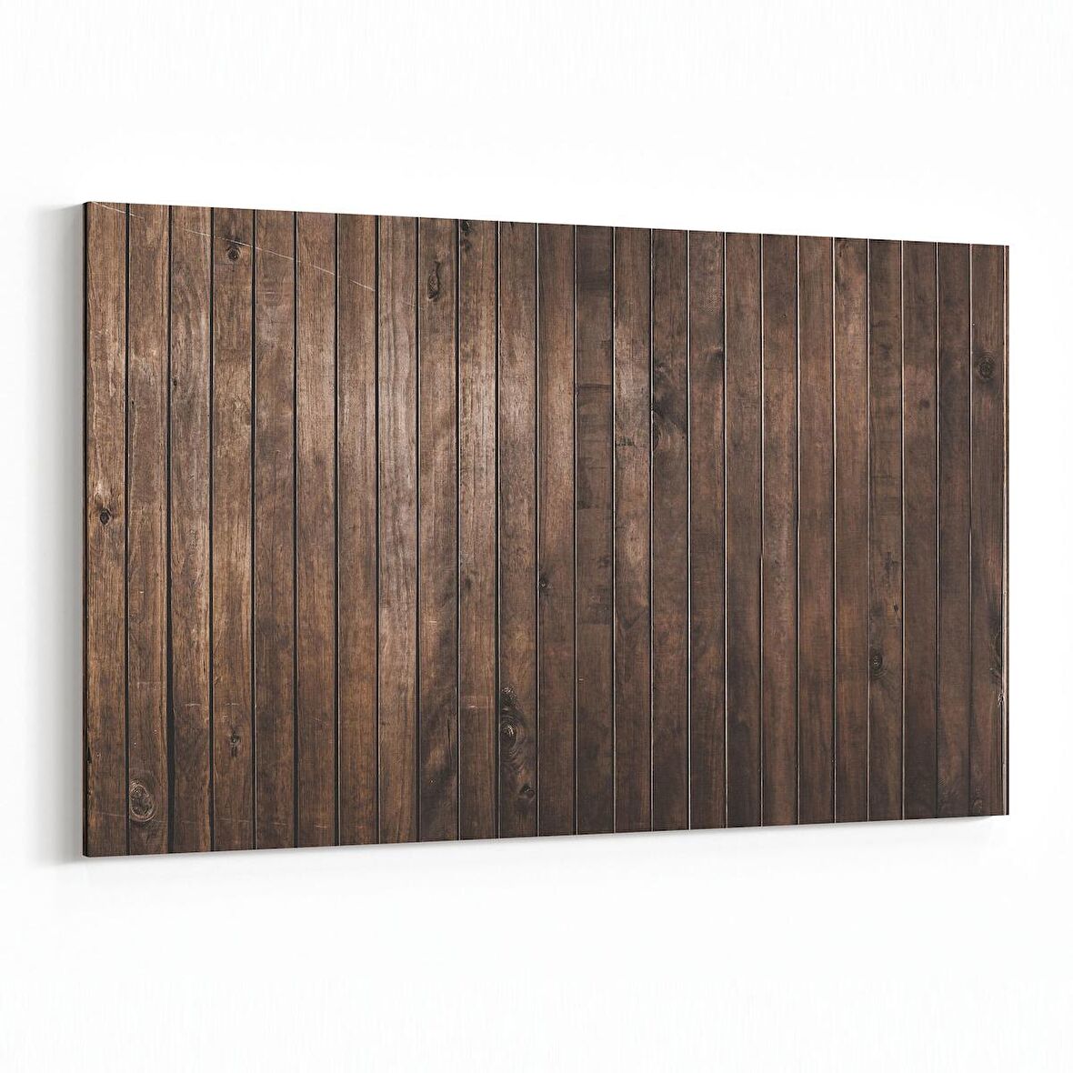 Olla 12019Y Ahşap Desen Görseli Yatay Kanvas Tablo (Ölçü: 70X50)