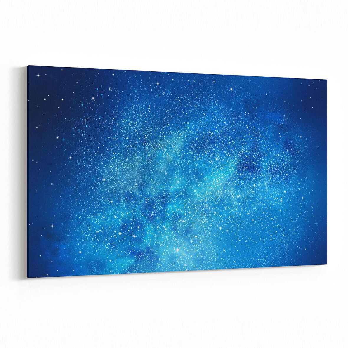 Olla 14766Y Gece Gökyüzü Görseli Yatay Kanvas Tablo (Ölçü: 150X100)