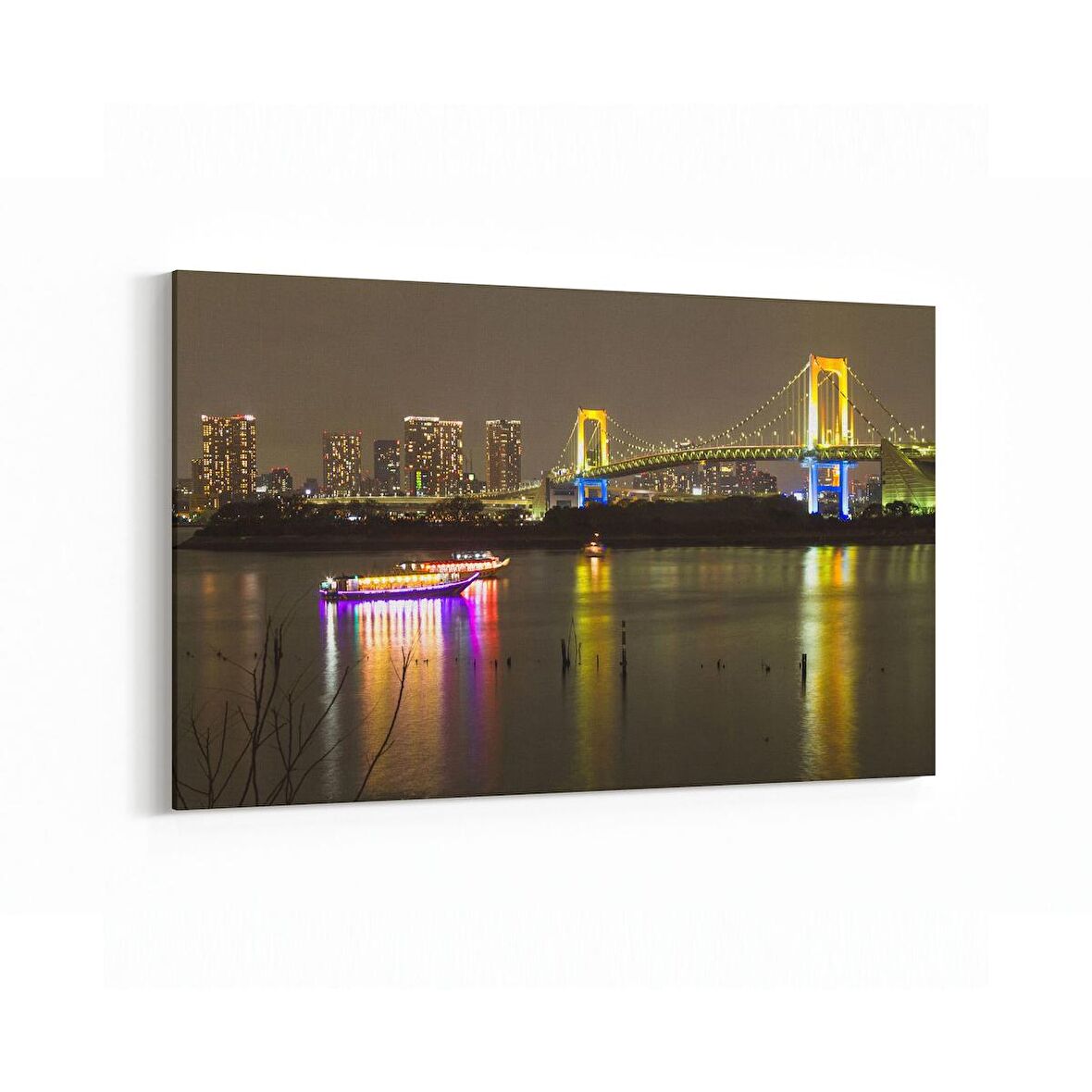 Olla 18165Y Yapı Görseli Yatay Kanvas Tablo (Ölçü: 150X100)