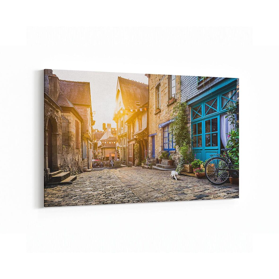 Olla 18536Y Yapı Görseli Yatay Kanvas Tablo (Ölçü: 45X30)