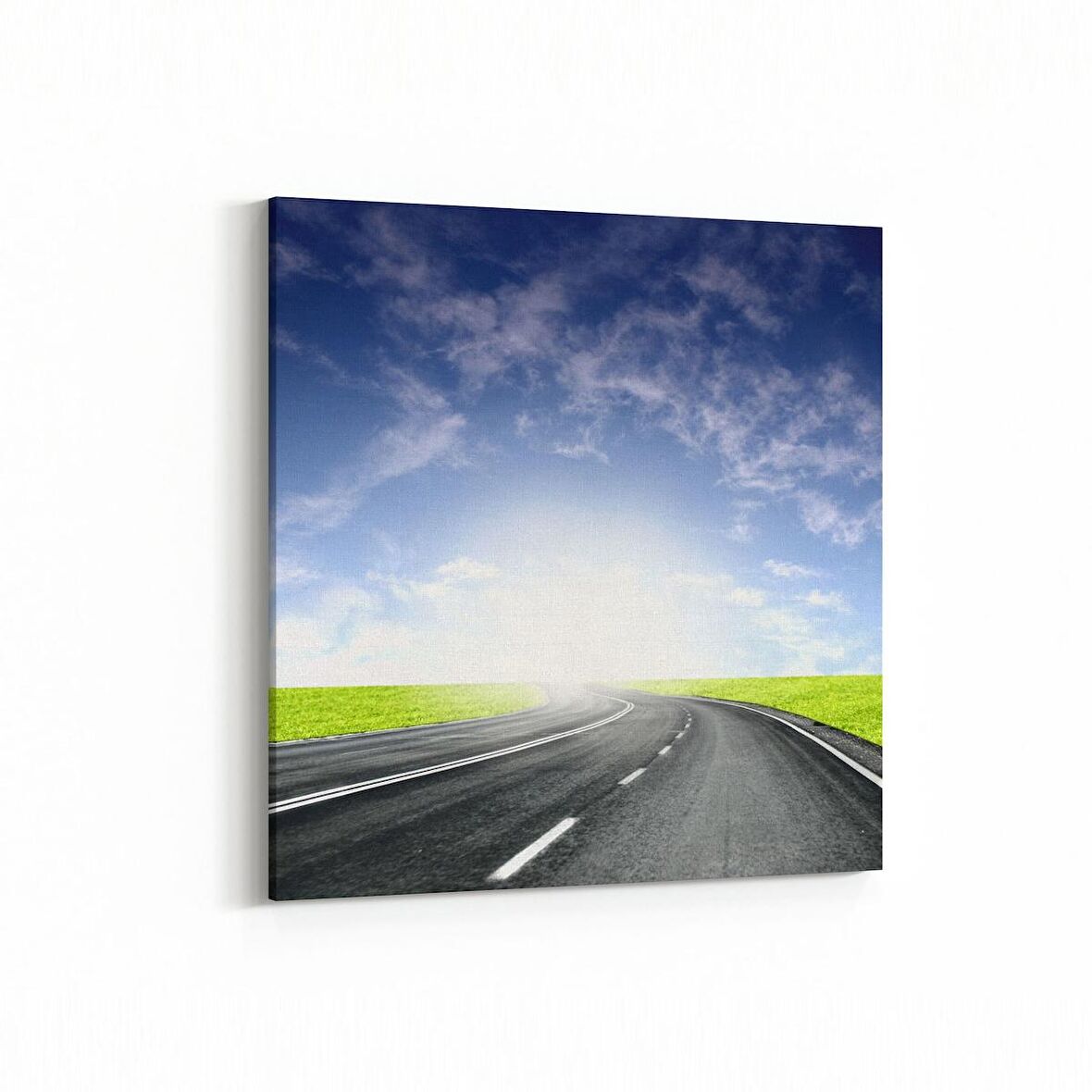 Olla 14595K Doğa / Manzara Görseli Kare Kanvas Tablo (Ölçü: 25X25)