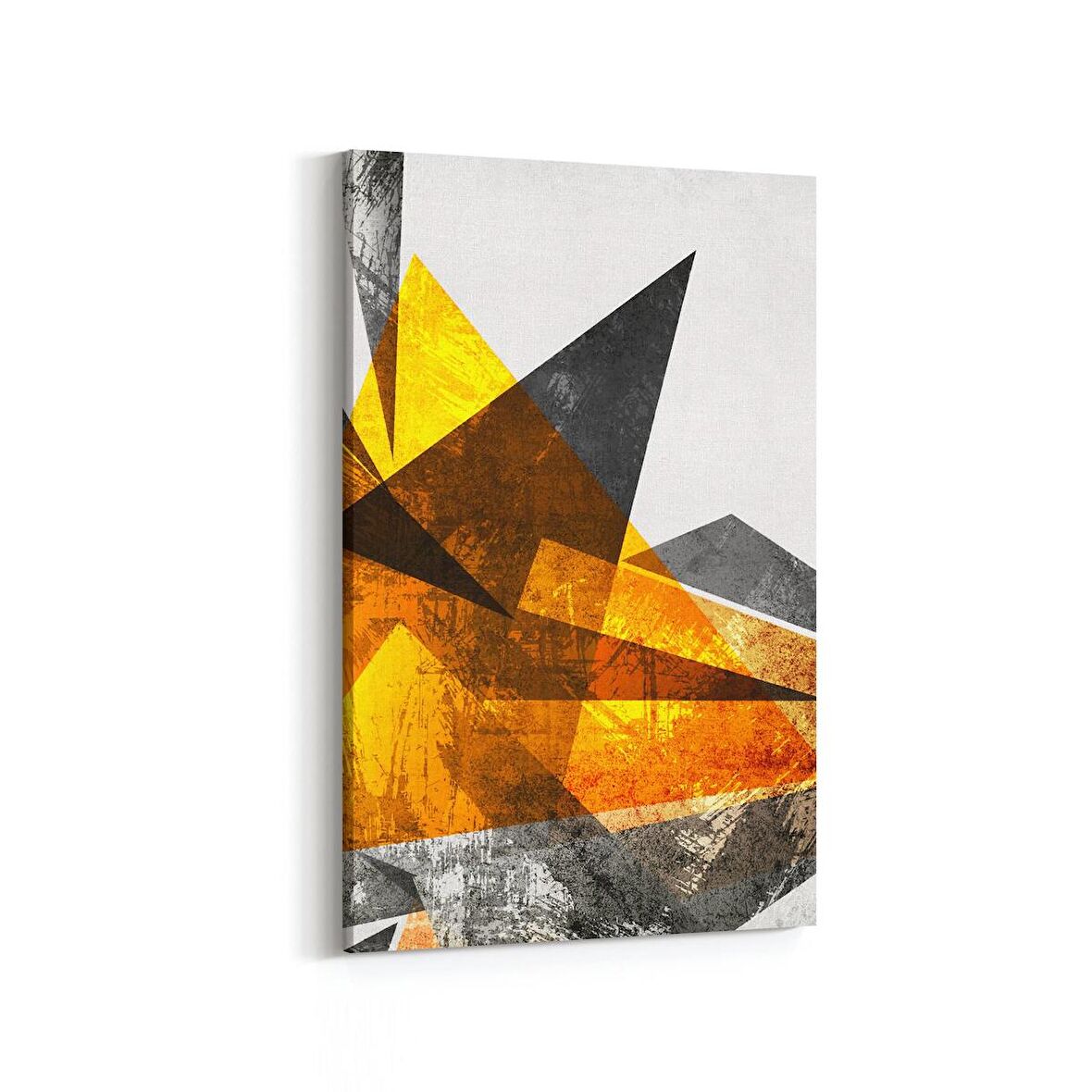 Olla 10294D Abstract Görsel Dikey Kanvas Tablo (Ölçü: 50X75)