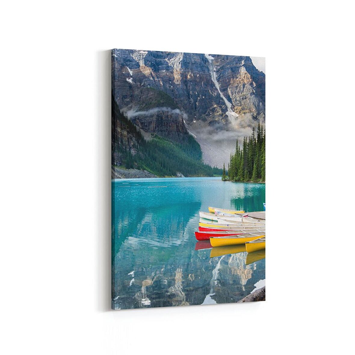 Olla 14210D Doğa / Manzara Görseli Dikey Kanvas Tablo (Ölçü: 60X90)