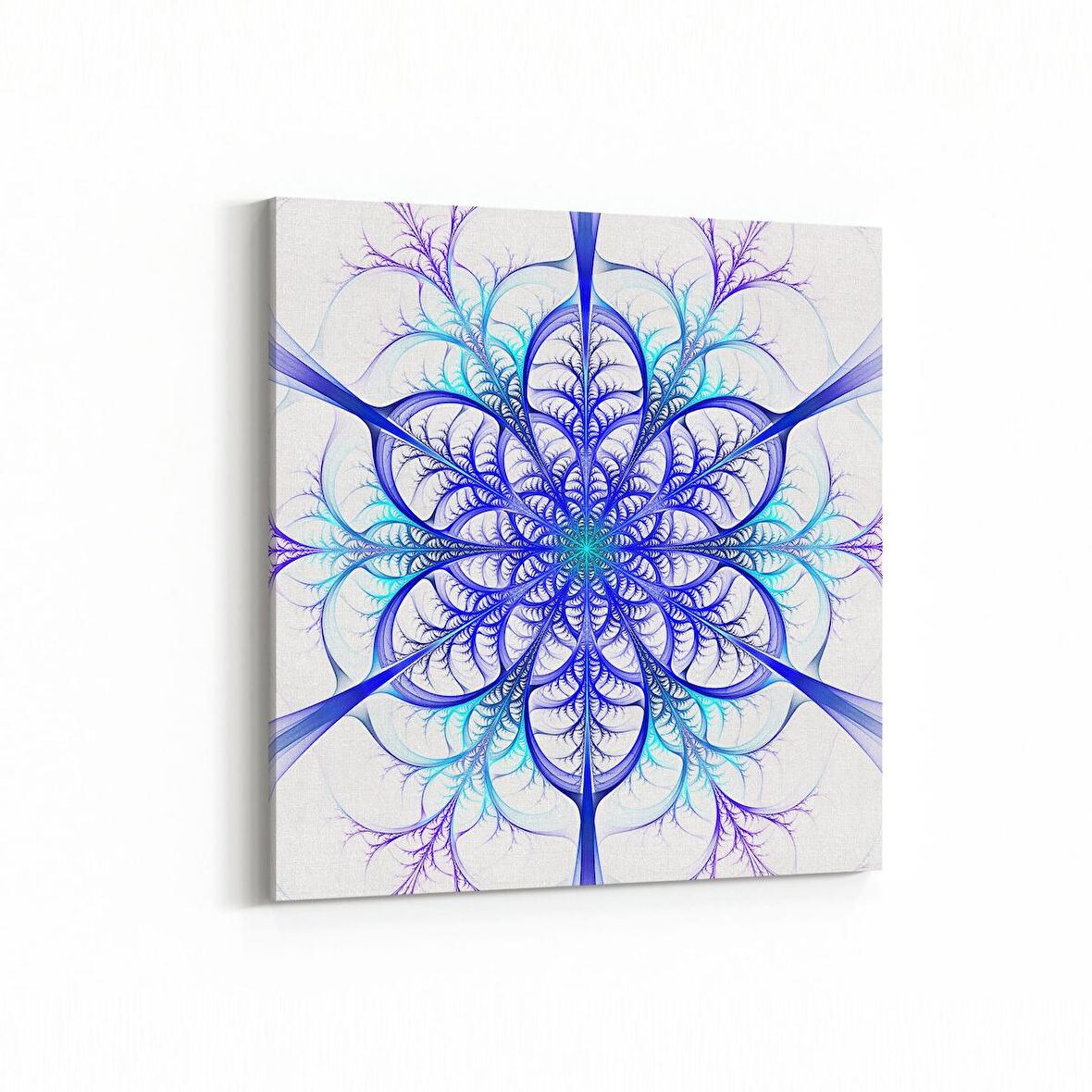 Olla 10190K Abstract Görsel Kare Kanvas Tablo (Ölçü: 30X30)