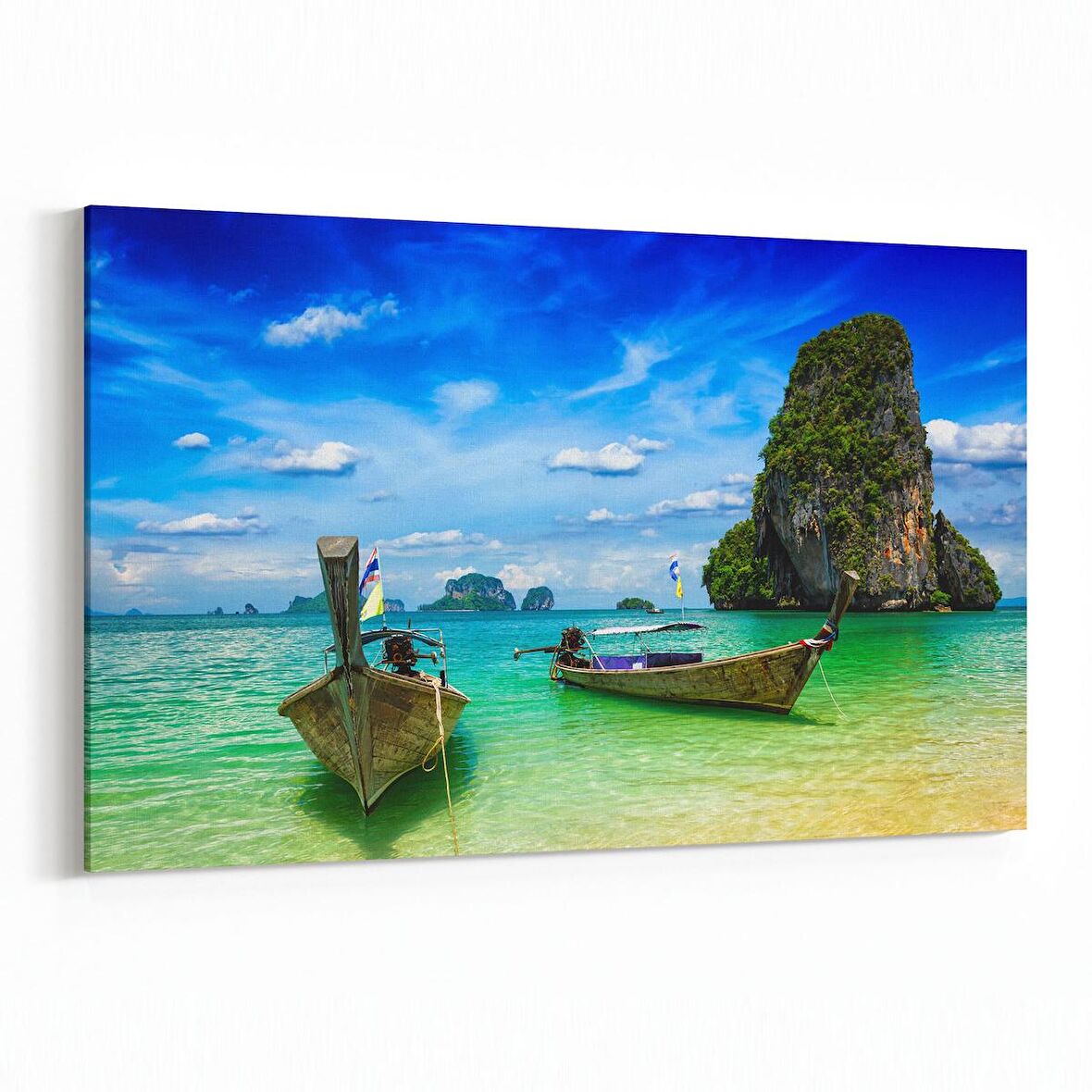 Olla 13869Y Doğa / Manzara Görseli Yatay Kanvas Tablo (Ölçü: 150X100)