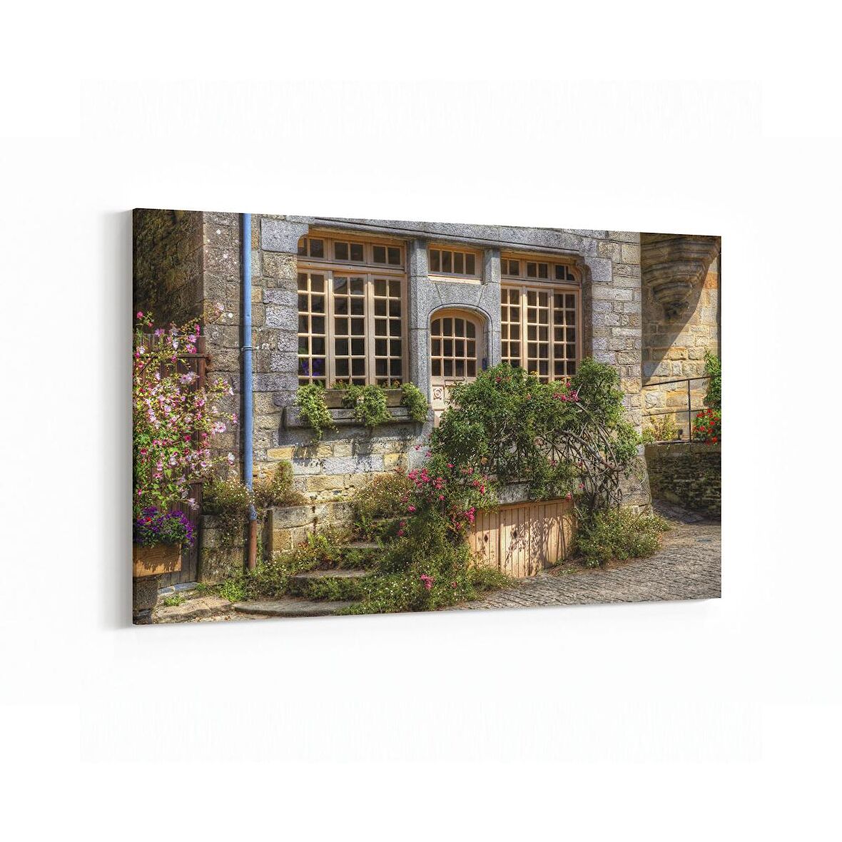 Olla 18417Y Yapı Görseli Yatay Kanvas Tablo (Ölçü: 90X60)