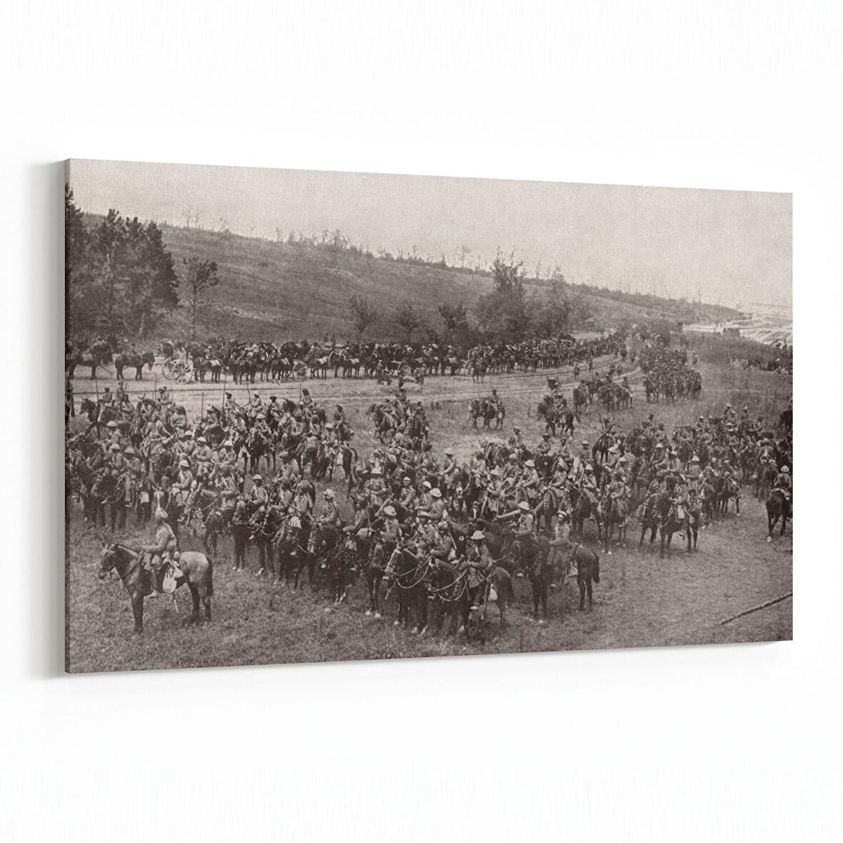 Olla 12414Y Mustafa Kemal Atatürk Yatay Kanvas Tablo (Ölçü: 90X60)