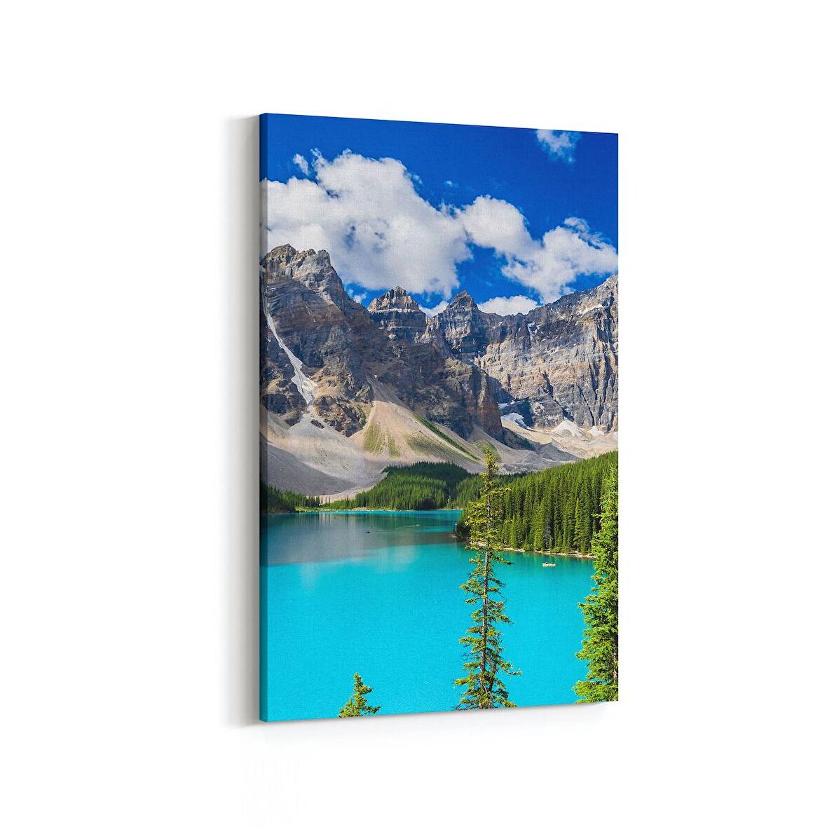 Olla 14215D Doğa / Manzara Görseli Dikey Kanvas Tablo (Ölçü: 100X150)