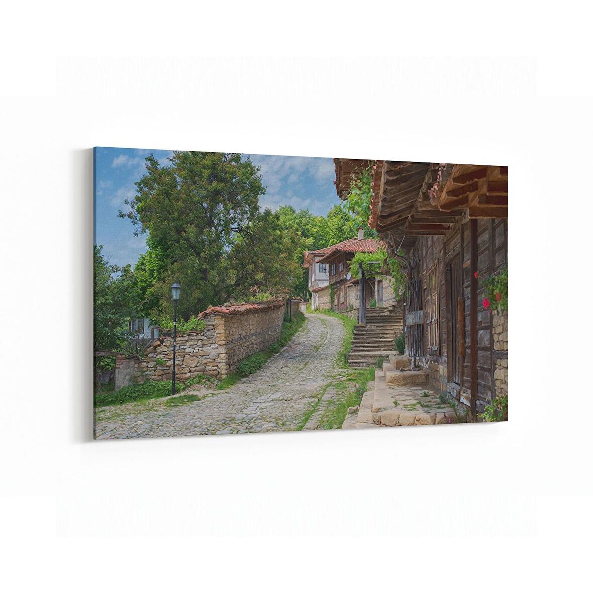 Olla 18649Y Yapı Görseli Yatay Kanvas Tablo (Ölçü: 120X80)