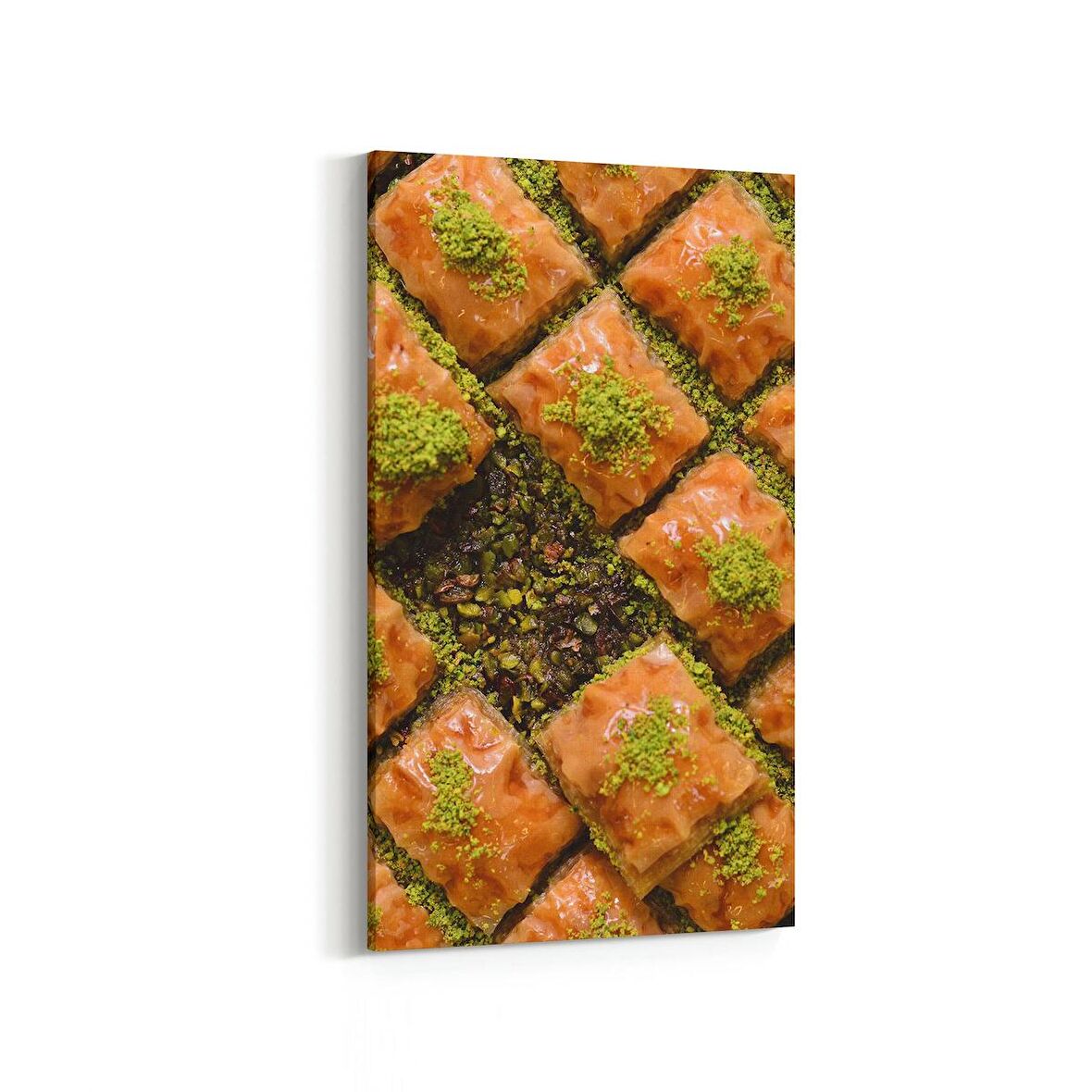 Olla 15233DD Gıda Görseli Dikey Dar Kanvas Tablo (Ölçü: 40X80)