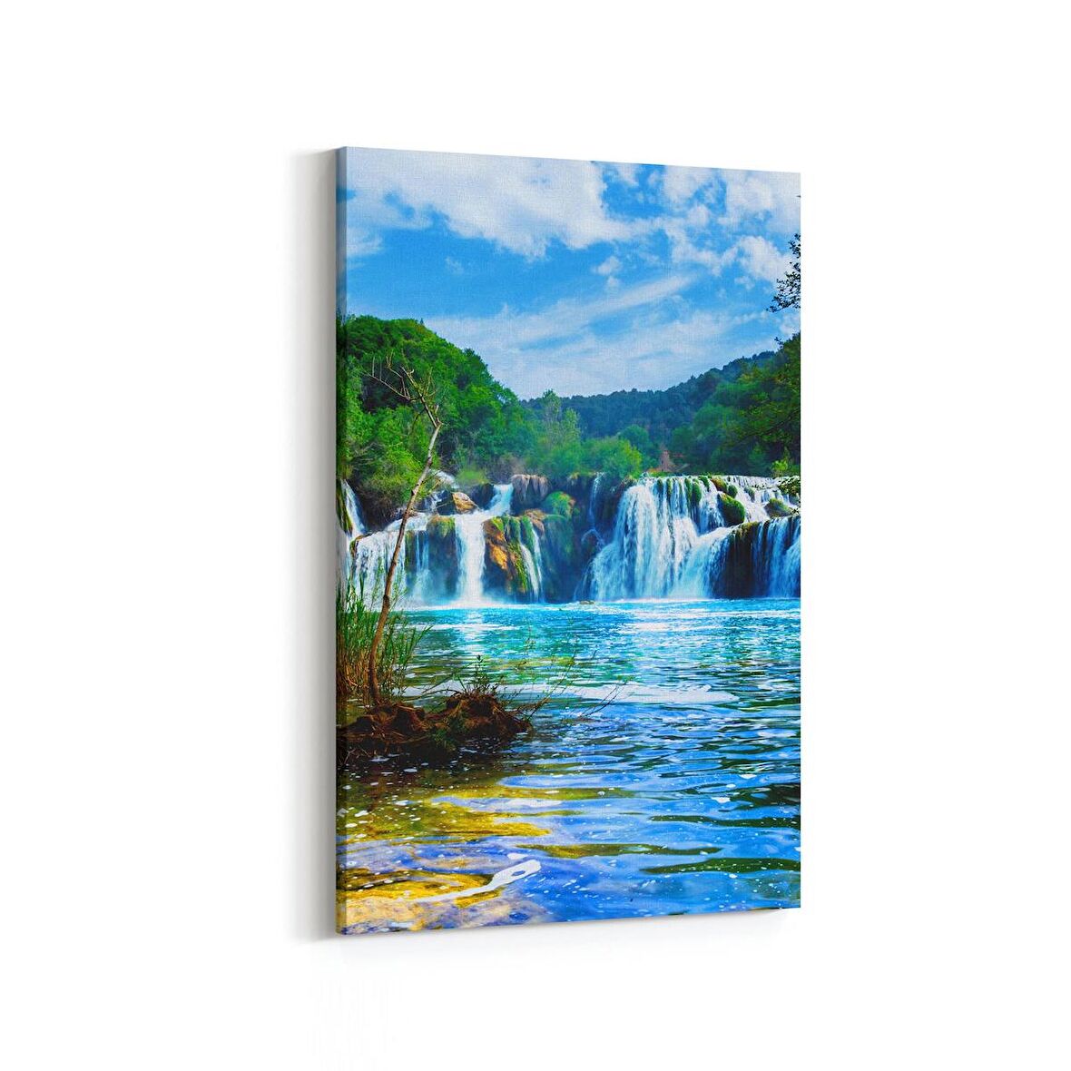 Olla 13707D Doğa / Manzara Görseli Dikey Kanvas Tablo (Ölçü: 100X150)