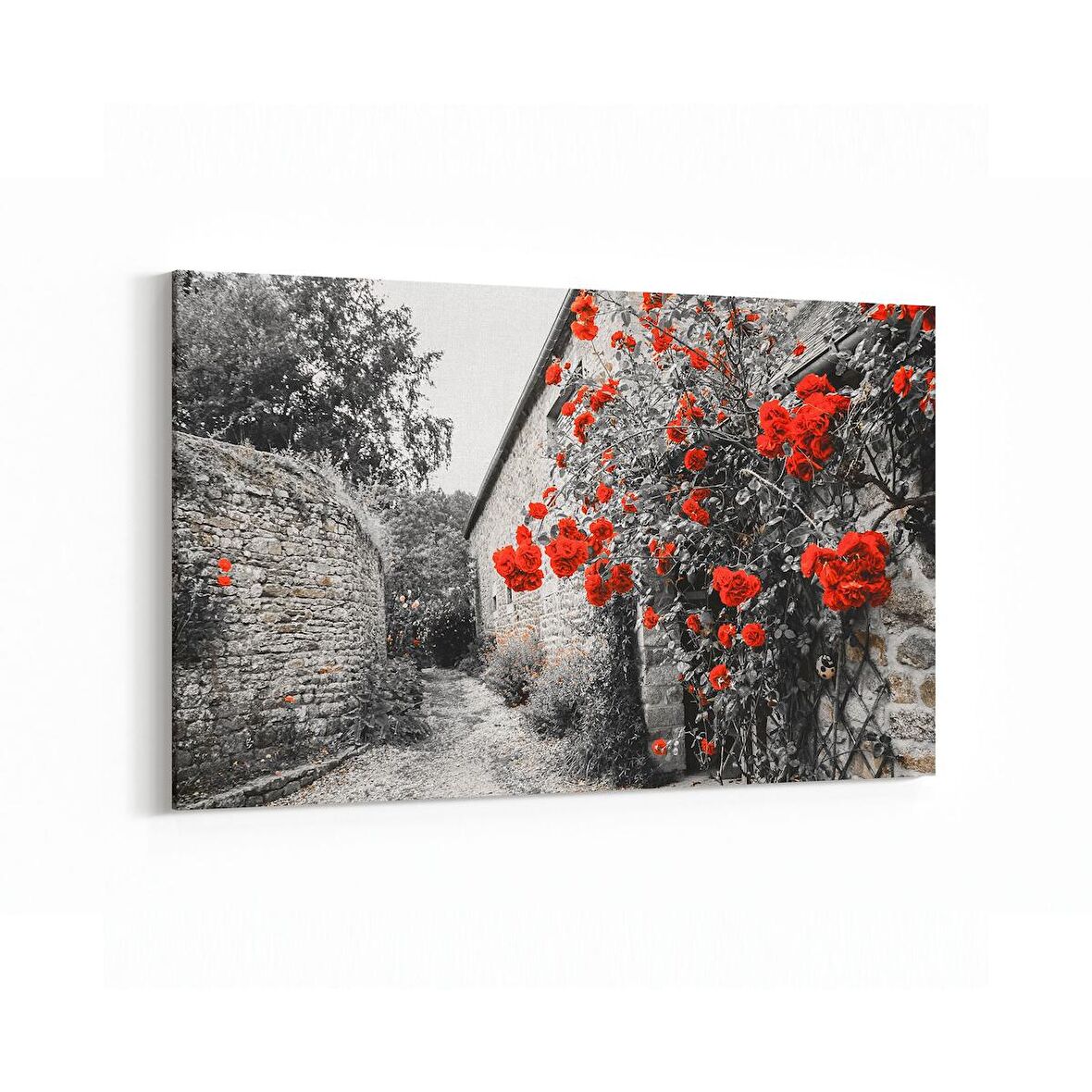 Olla 18308Y Yapı Görseli Yatay Kanvas Tablo (Ölçü: 70X50)