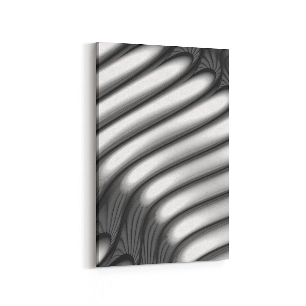 Olla 10390D Abstract Görsel Dikey Kanvas Tablo (Ölçü: 80X120)