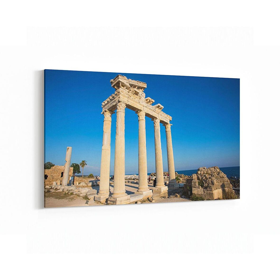 Olla 17936Y Yapı Görseli Yatay Kanvas Tablo (Ölçü: 30X20)