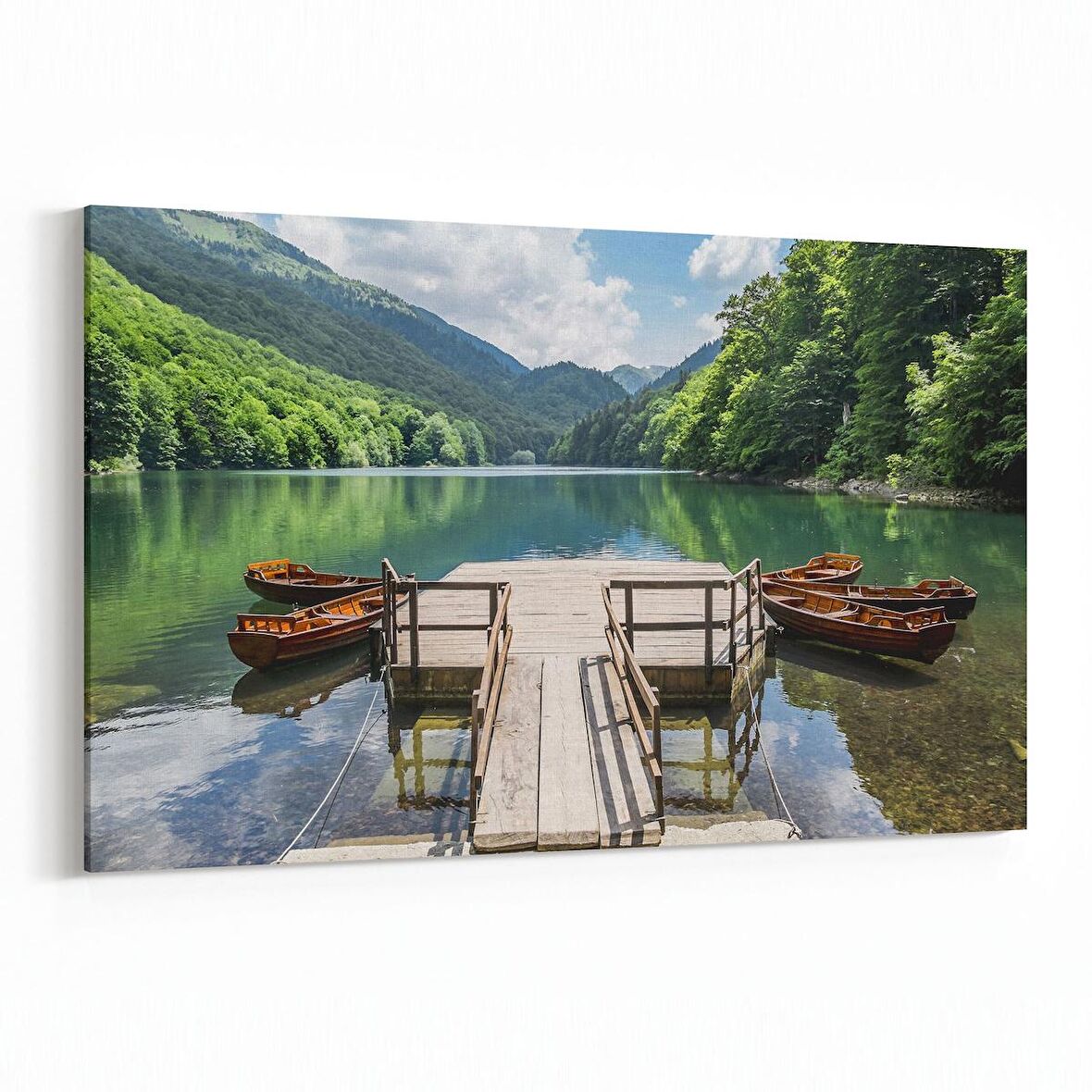 Olla 13877Y Doğa / Manzara Görseli Yatay Kanvas Tablo (Ölçü: 150X100)