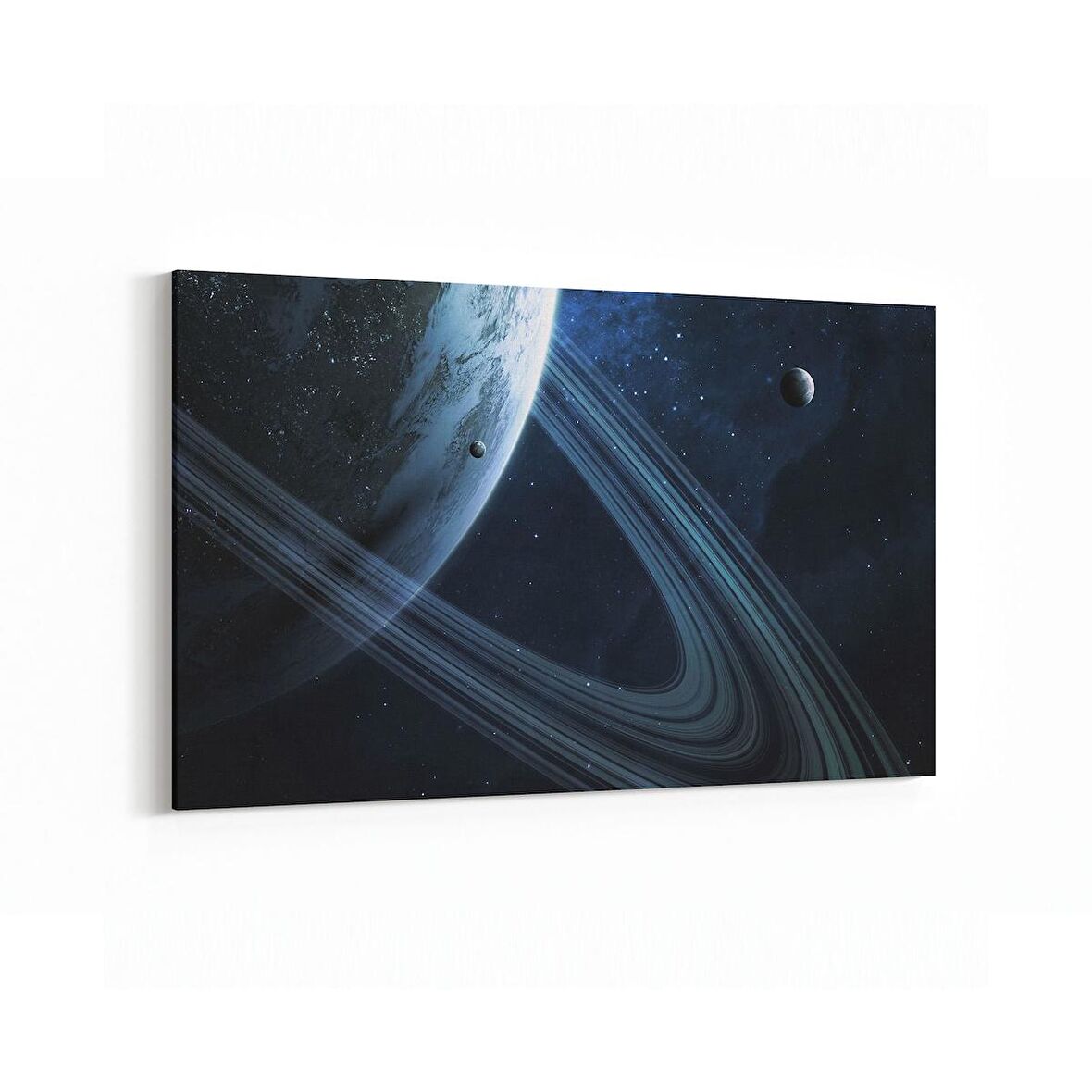 Olla 17659Y Uzay Görseli Yatay Kanvas Tablo (Ölçü: 45X30)
