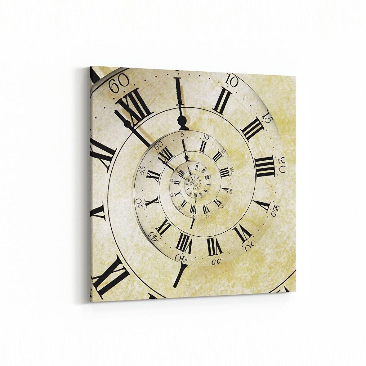 Olla 10210K Abstract Görsel Kare Kanvas Tablo (Ölçü: 25X25)