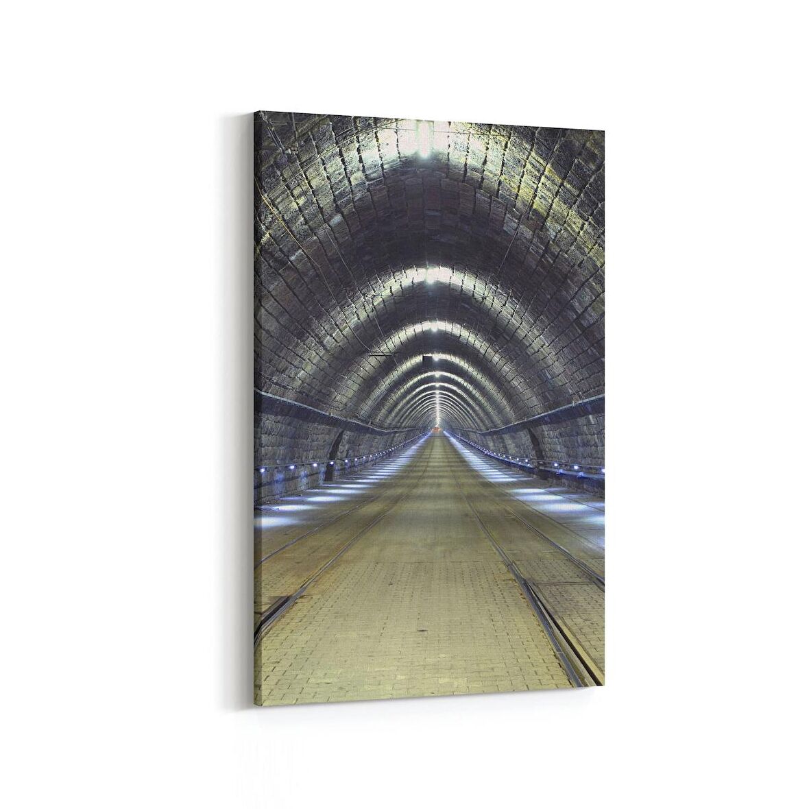 Olla 18875D Yapı Görseli Dikey Kanvas Tablo (Ölçü: 100X150)