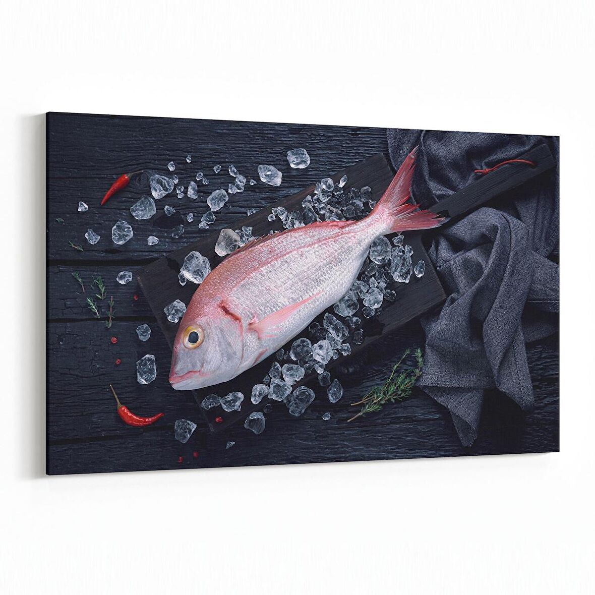 Olla 15245Y Gıda Görseli Yatay Kanvas Tablo (Ölçü: 45X30)