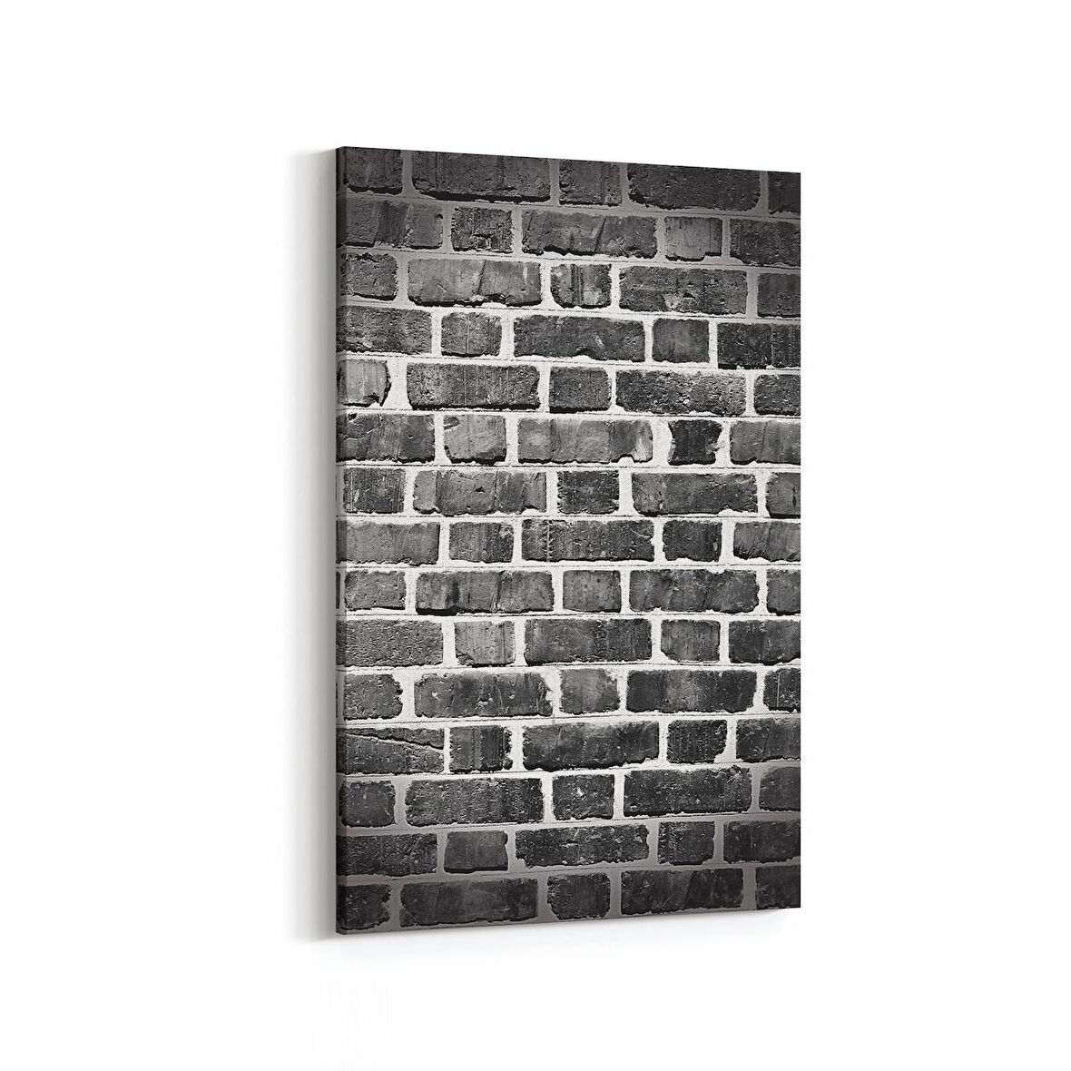 Olla 17377D Taş / Tuğla Görseli Dikey Kanvas Tablo (Ölçü: 80X120)