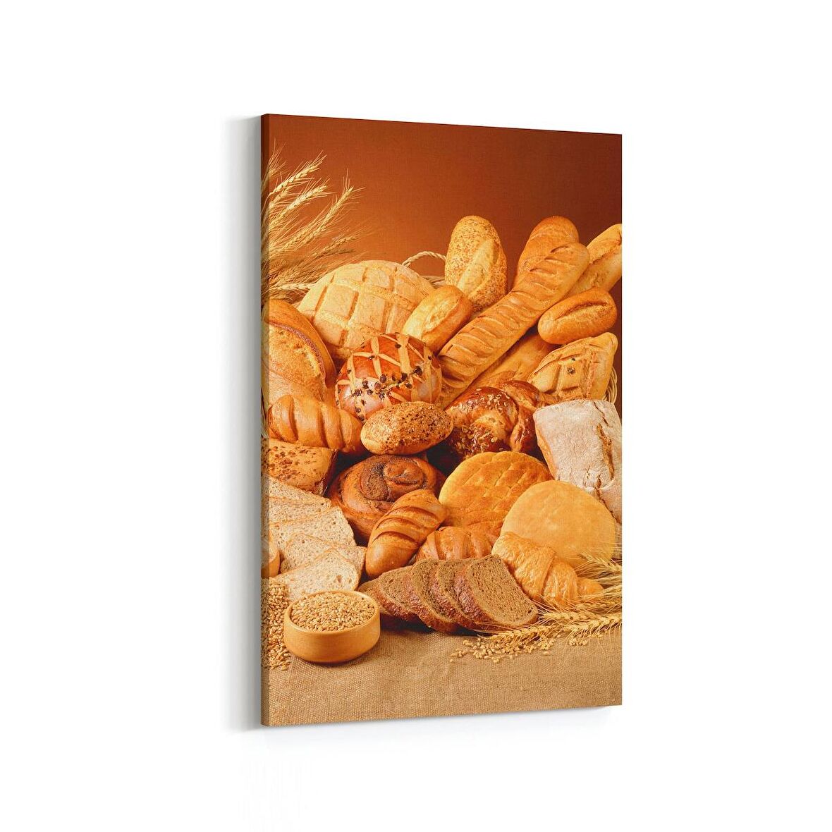 Olla 15322D Gıda Görseli Dikey Kanvas Tablo (Ölçü: 60X90)