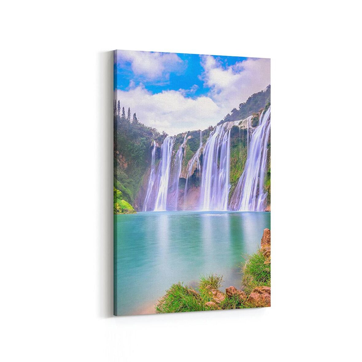 Olla 14274D Doğa / Manzara Görseli Dikey Kanvas Tablo (Ölçü: 100X150)