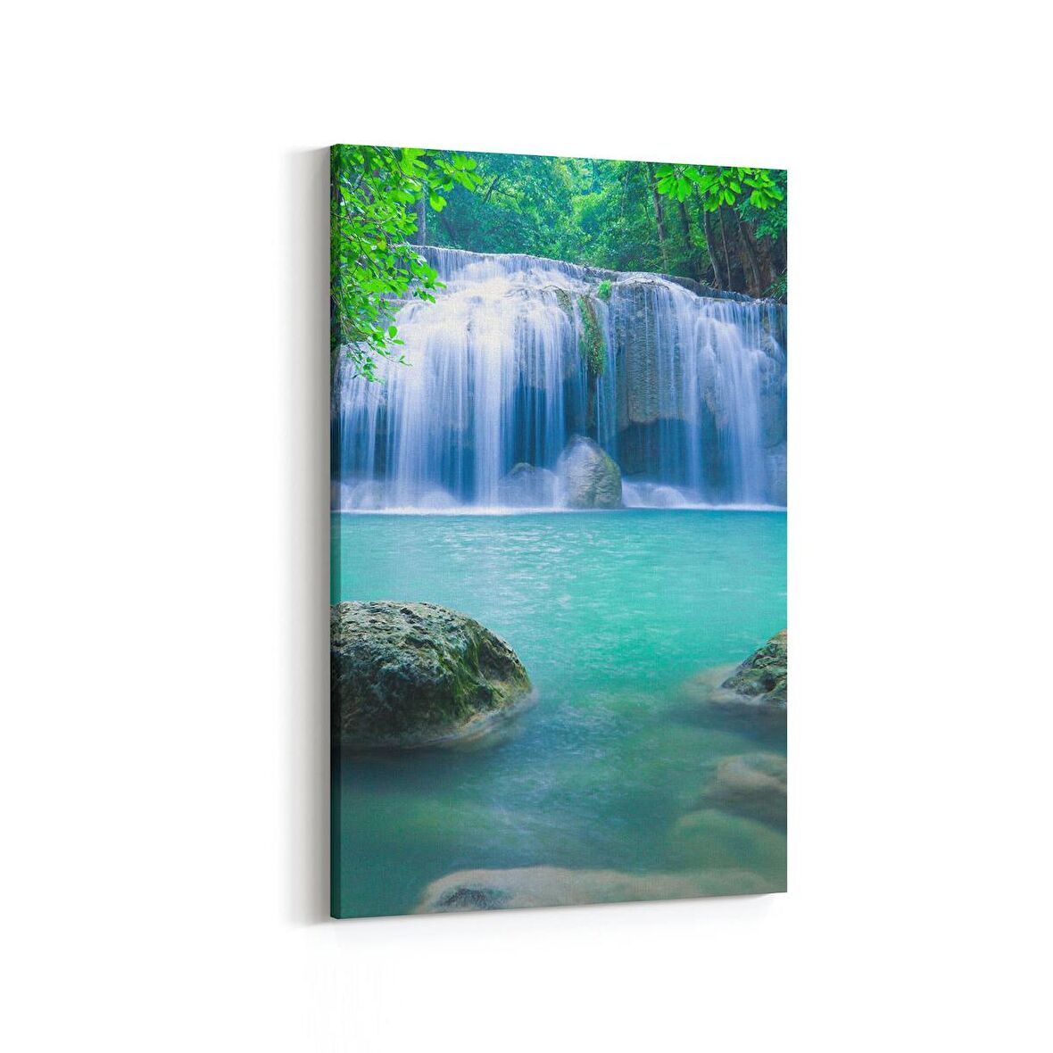 Olla 13237D Doğa / Manzara Görseli Dikey Kanvas Tablo (Ölçü: 70X105)