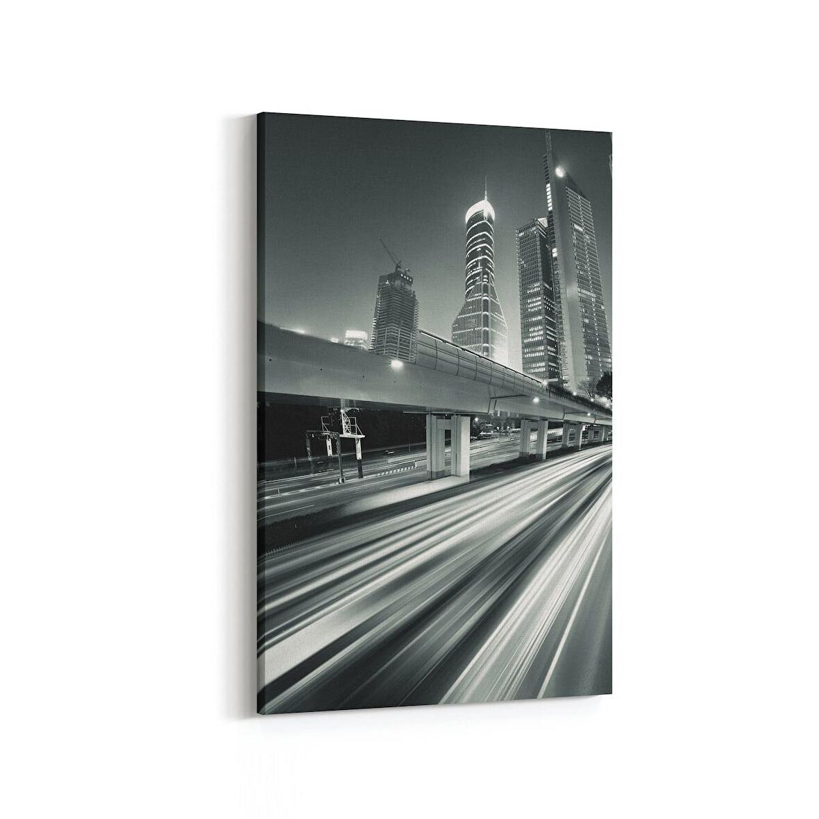 Olla 18632D Yapı Görseli Dikey Kanvas Tablo (Ölçü: 20X30)